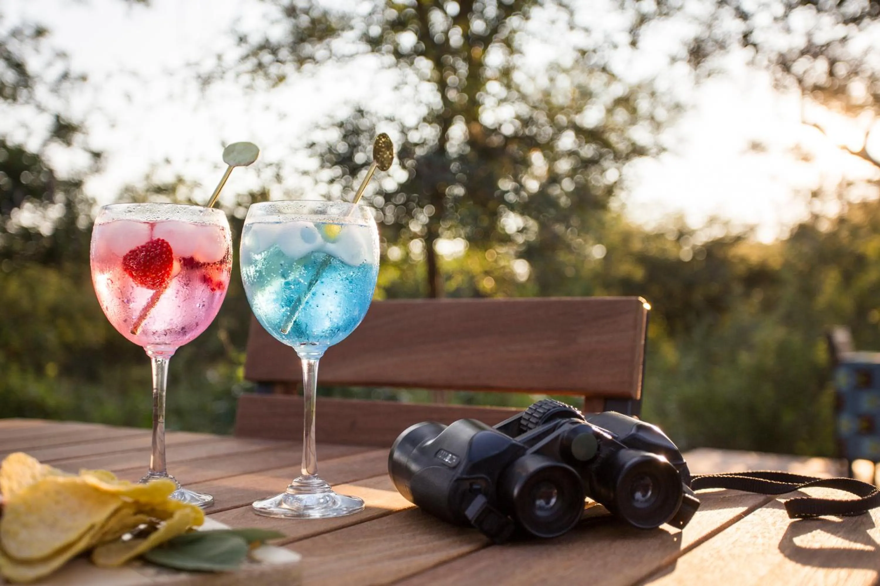 Drinks in Moya Safari Villa