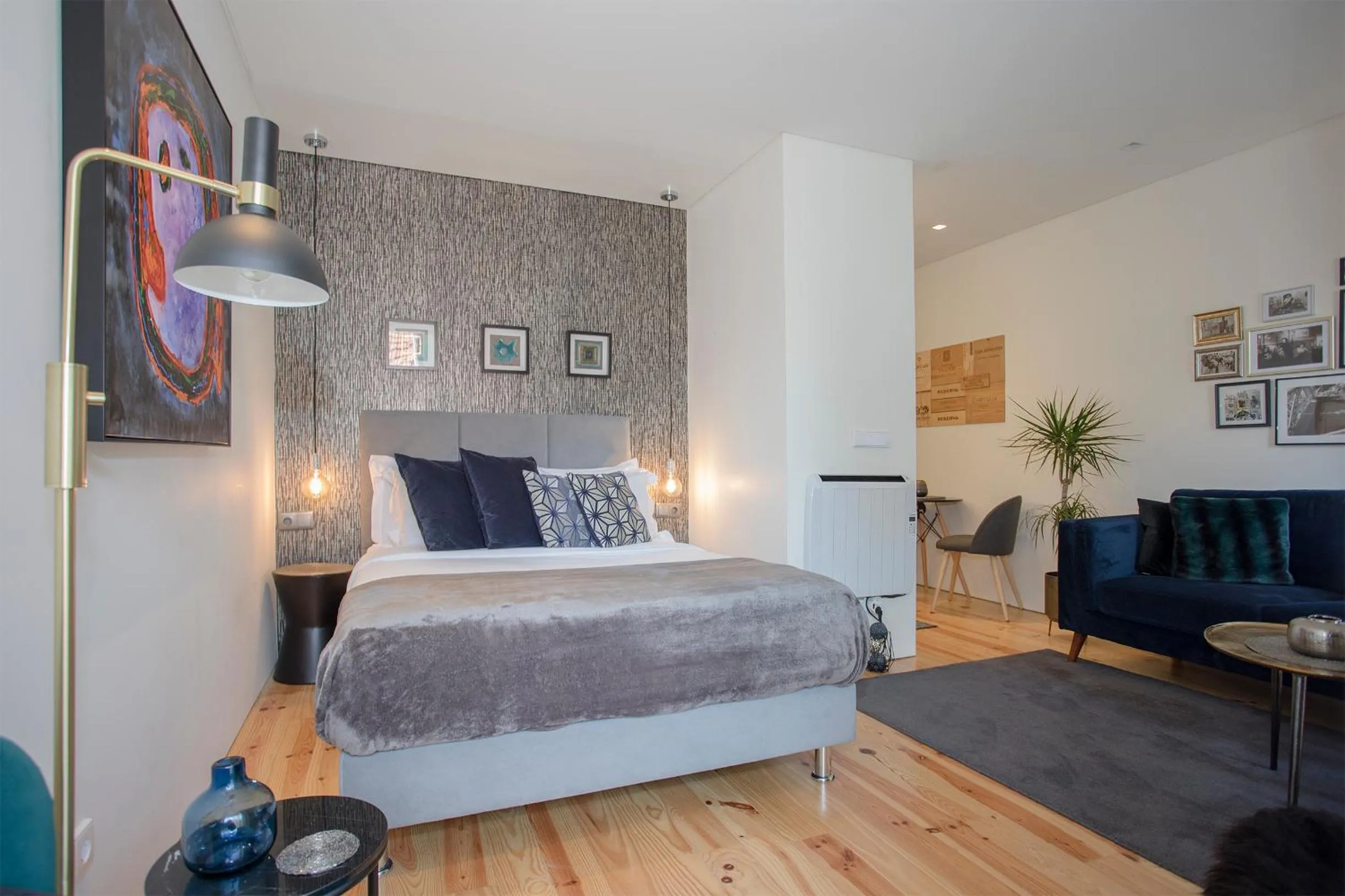 Bed in Liiiving in Porto - Cozy & Chic Downtown