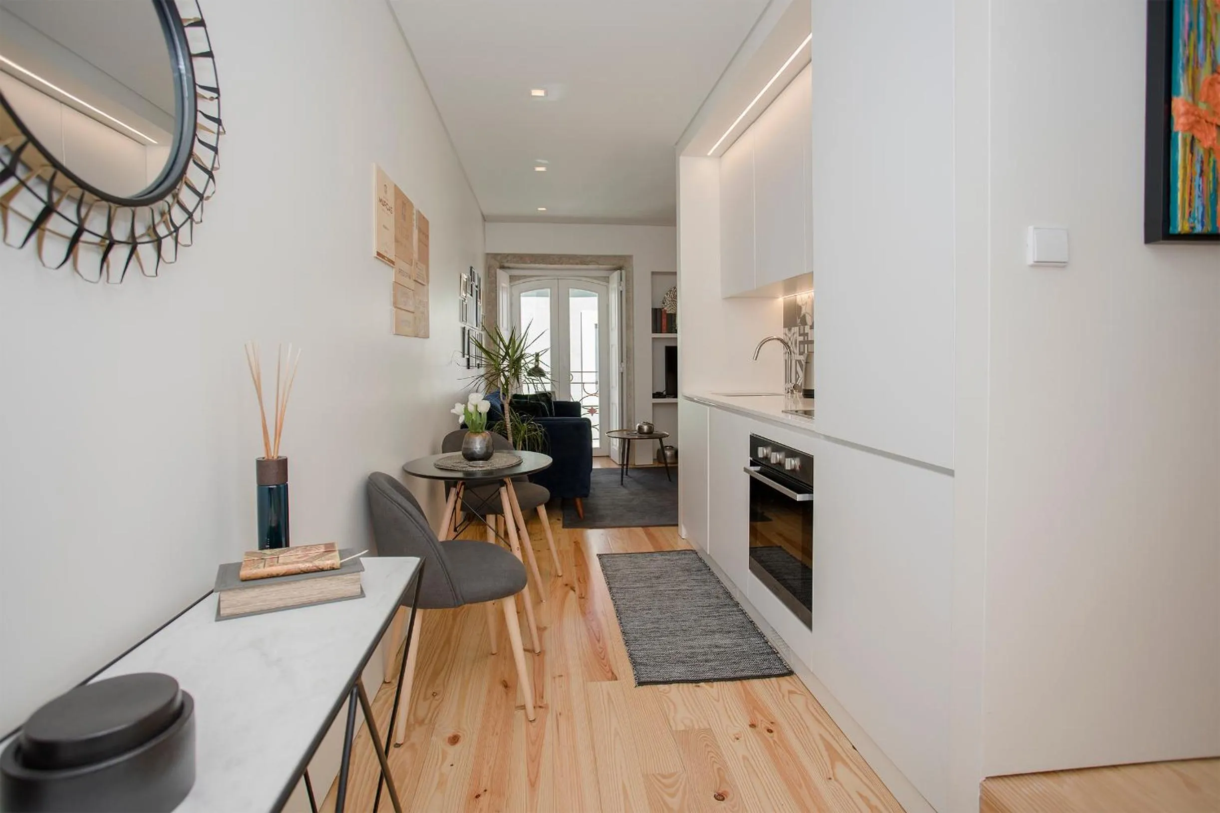 Kitchen or kitchenette in Liiiving in Porto - Cozy & Chic Downtown