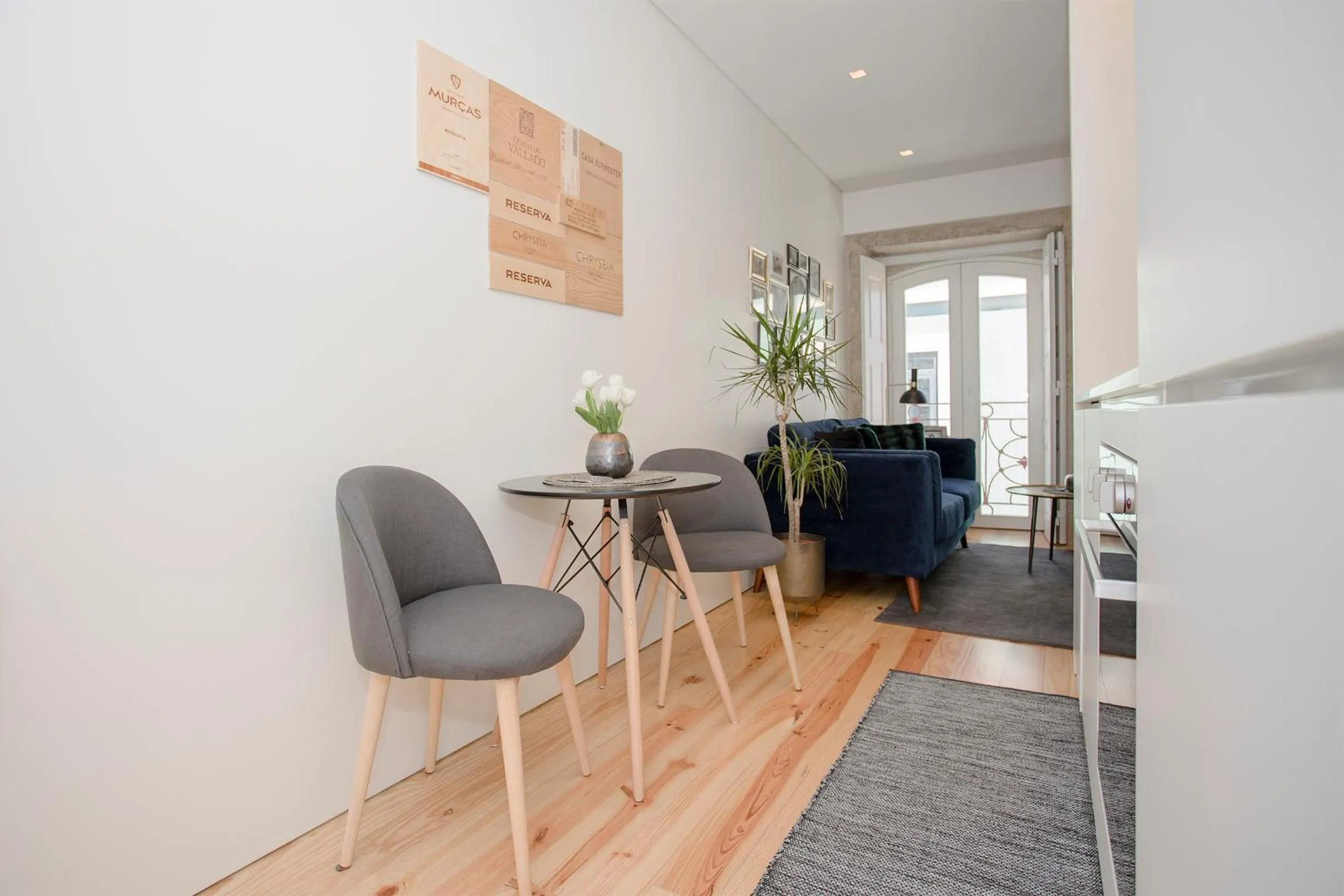 Seating area in Liiiving in Porto - Cozy & Chic Downtown