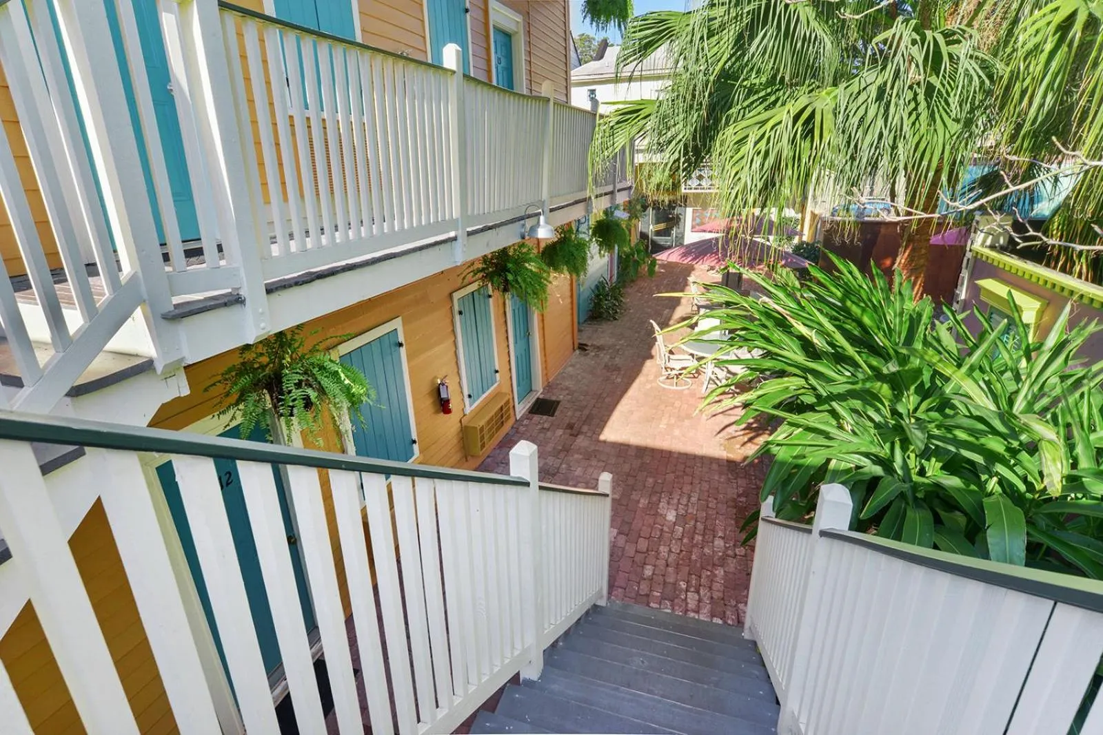Decorative detail in New Orleans Guest House