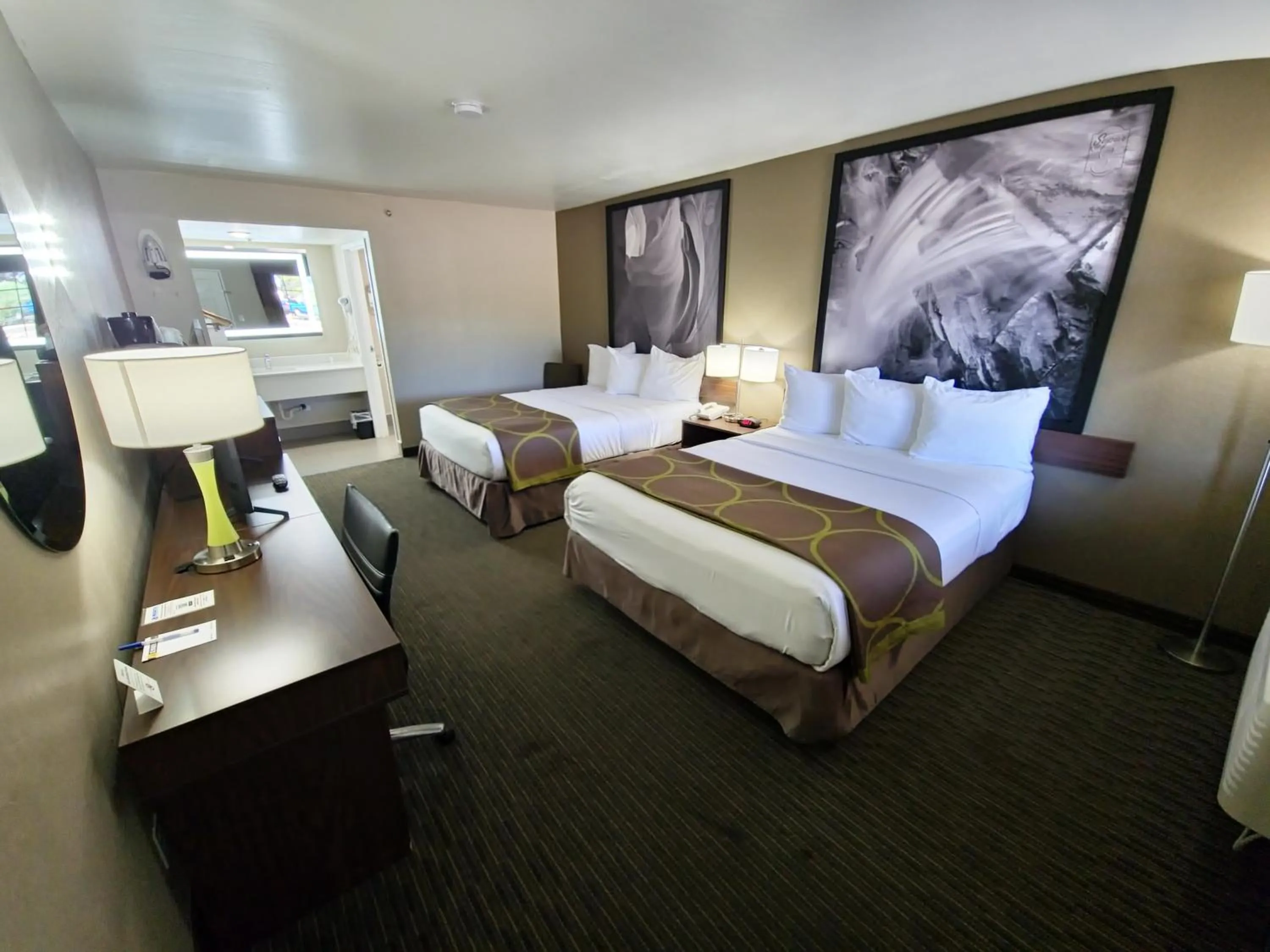Bed in Super 8 by Wyndham Wickenburg AZ
