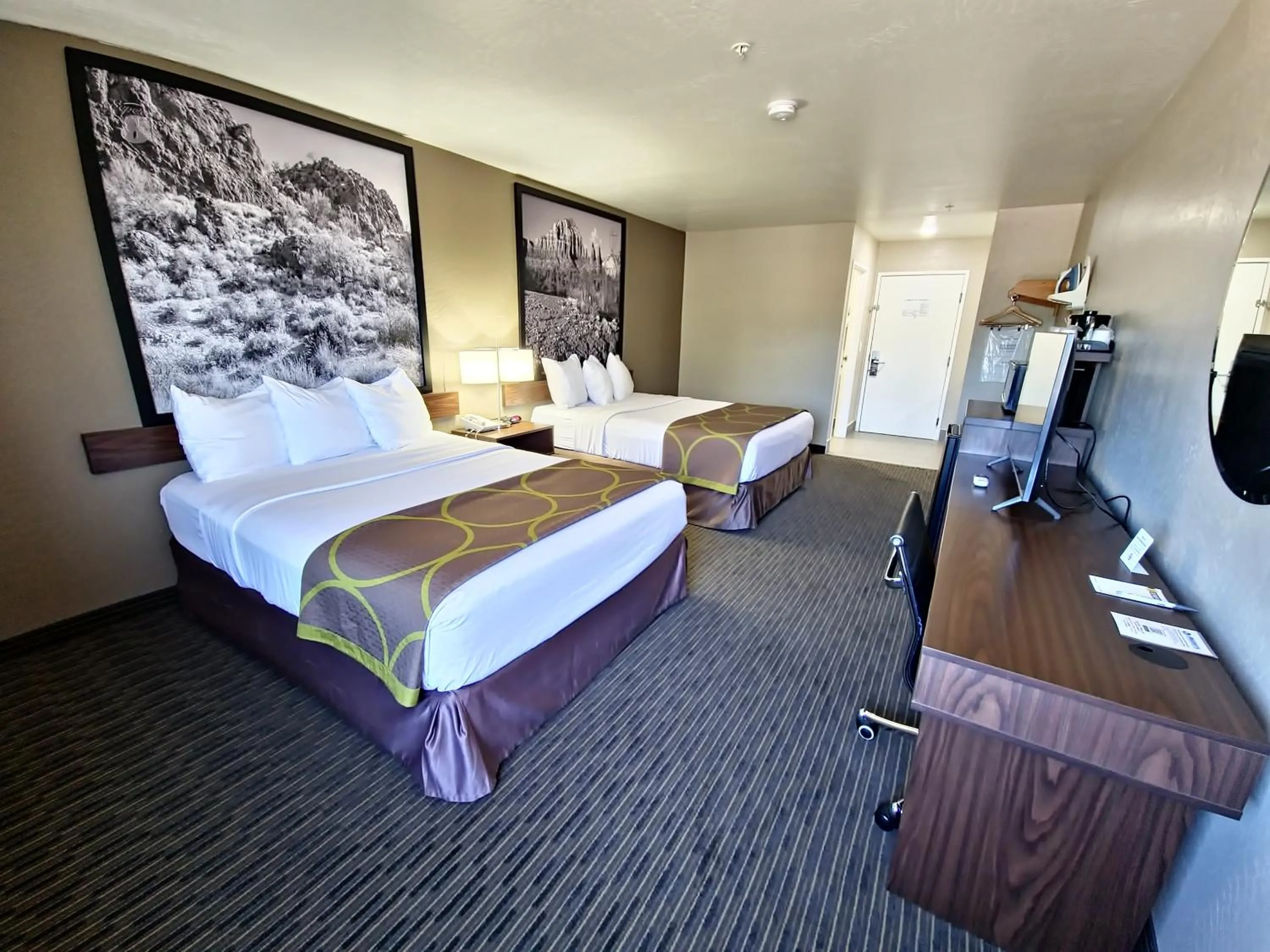 Bed in Super 8 by Wyndham Wickenburg AZ