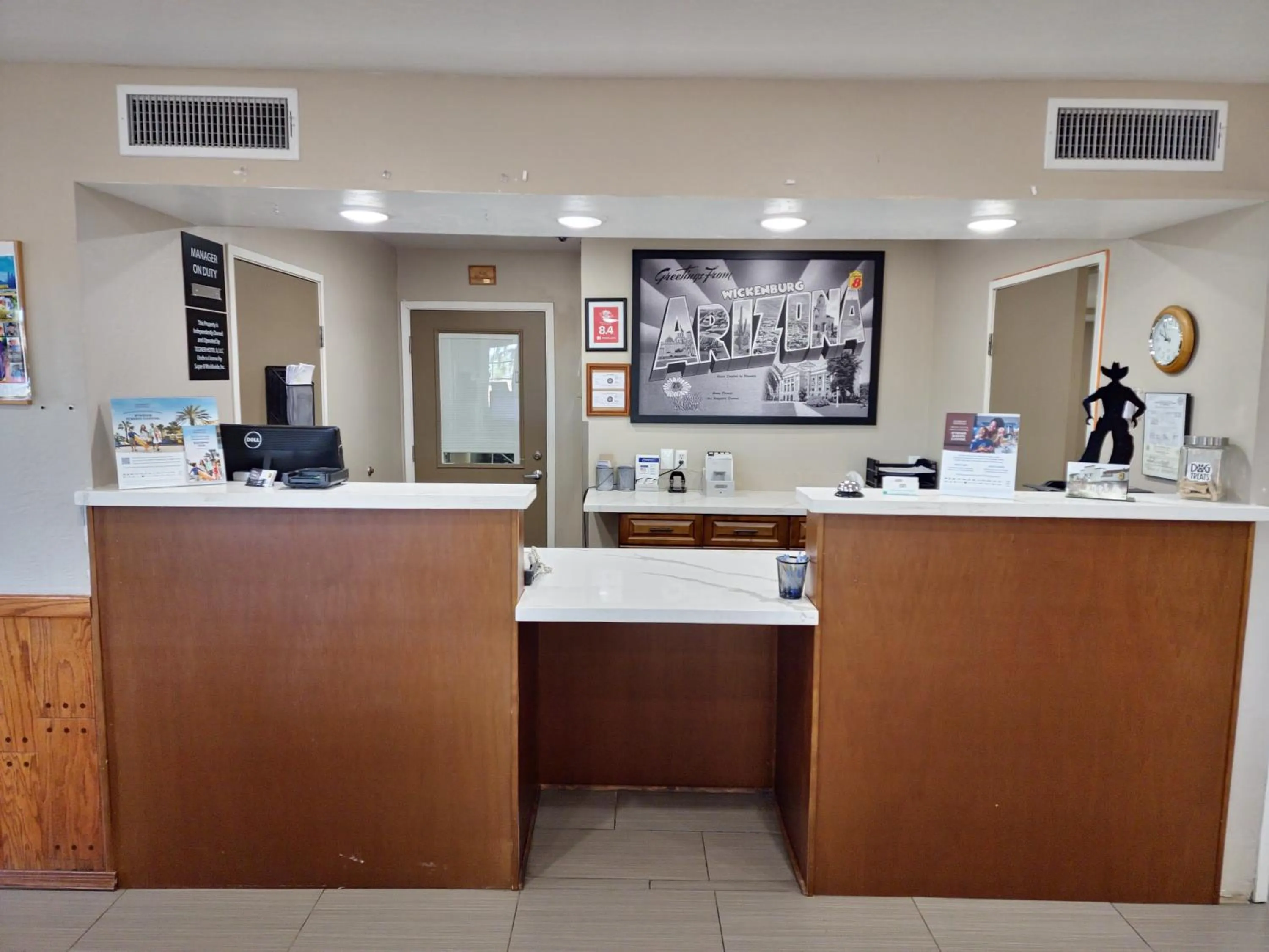 Lobby or reception in Super 8 by Wyndham Wickenburg AZ