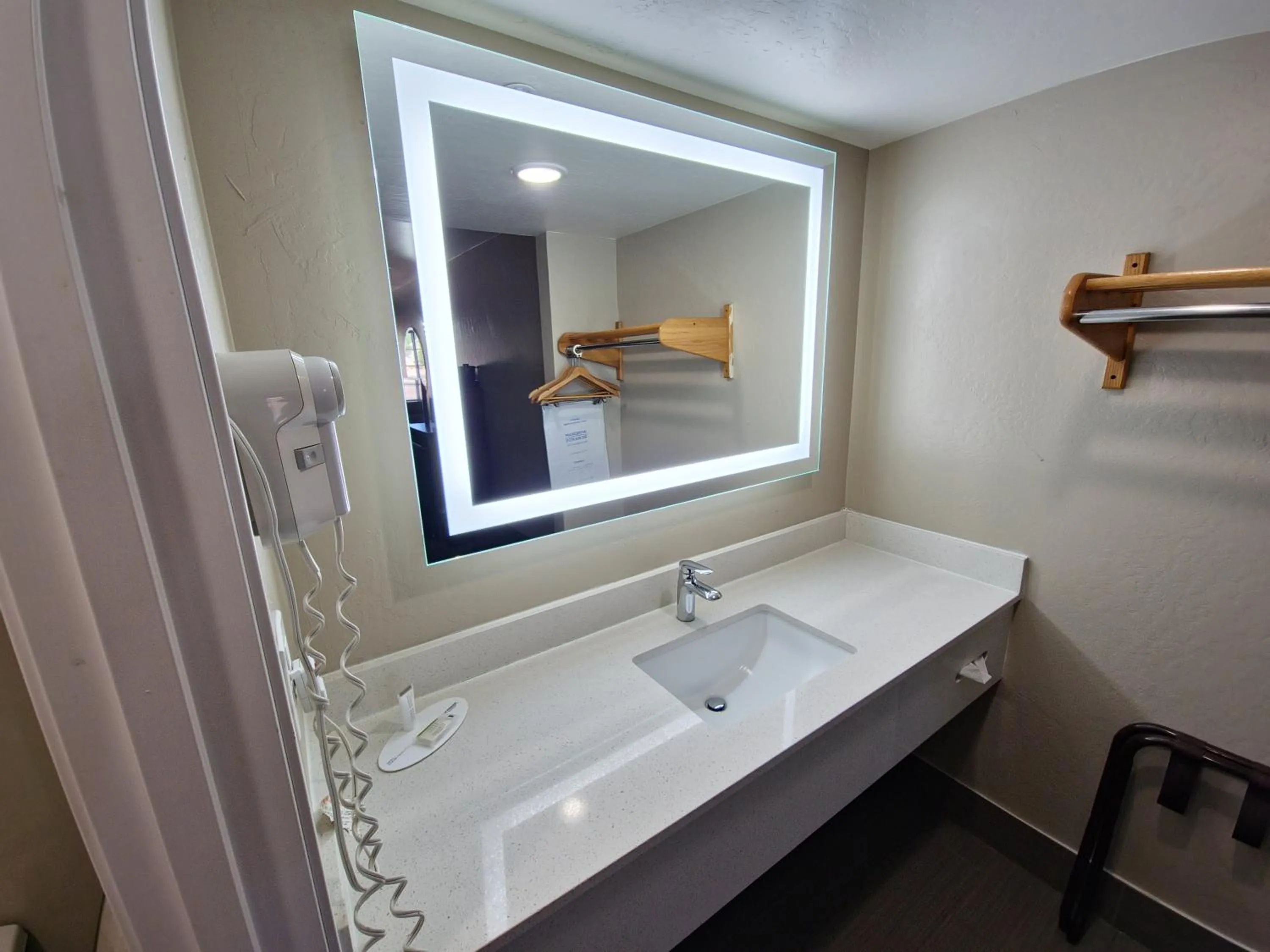 Bathroom in Super 8 by Wyndham Wickenburg AZ
