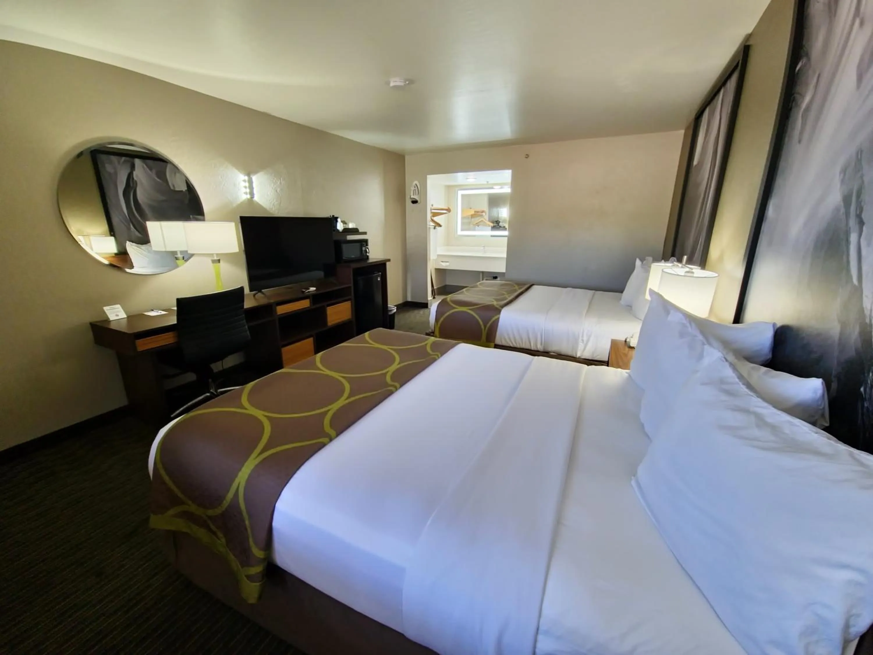 Bed in Super 8 by Wyndham Wickenburg AZ