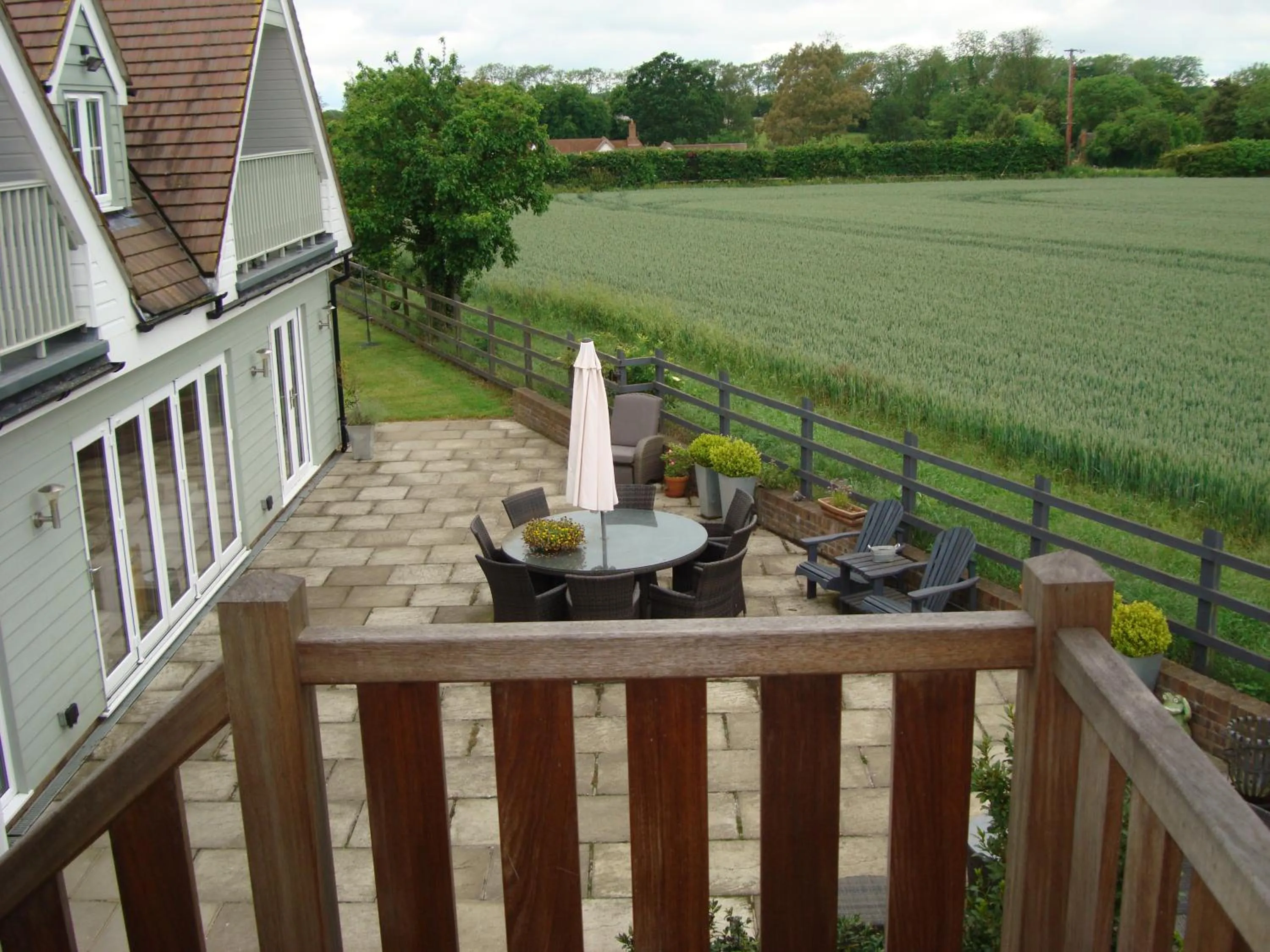 Balcony/Terrace in Spring Paddocks B&B