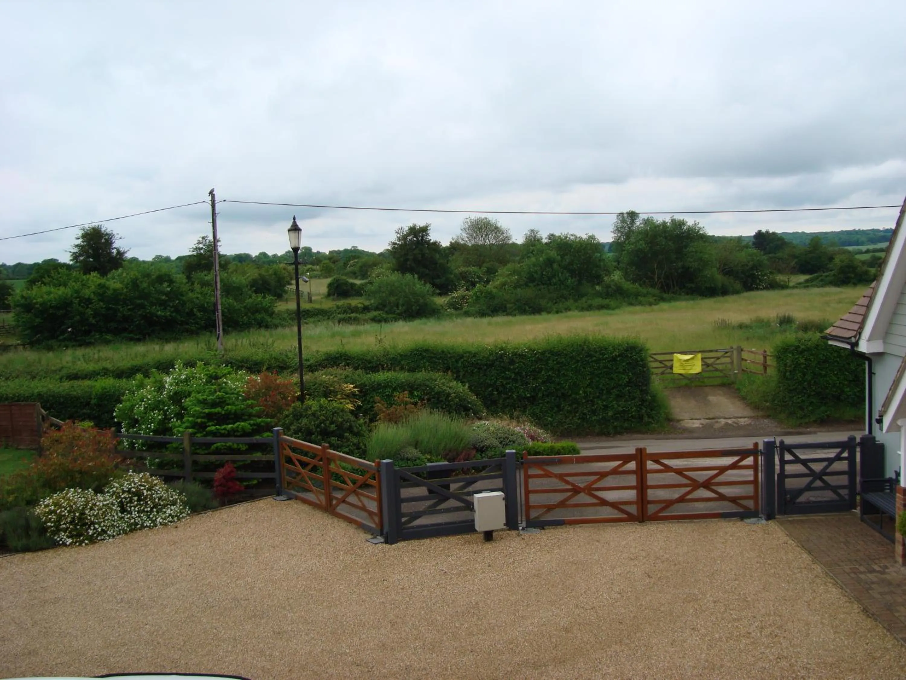 Garden view in Spring Paddocks B&B