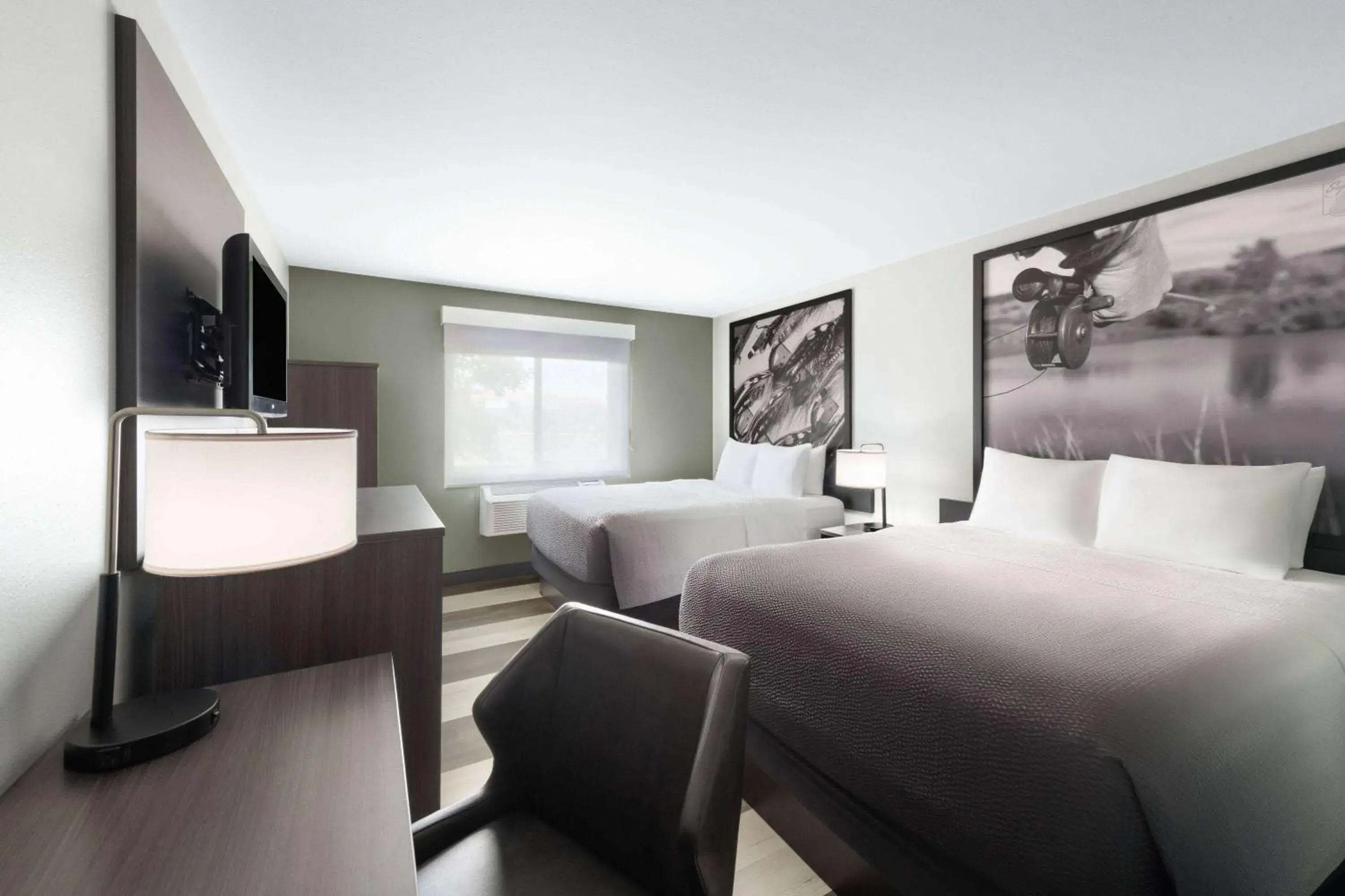 Queen Room with Two Queen Beds - Non-Smoking in Super 8 by Wyndham Big Timber Queen Room with Two Queen Beds - Non-Smoking in Super 8 by Wyndham Big Timber