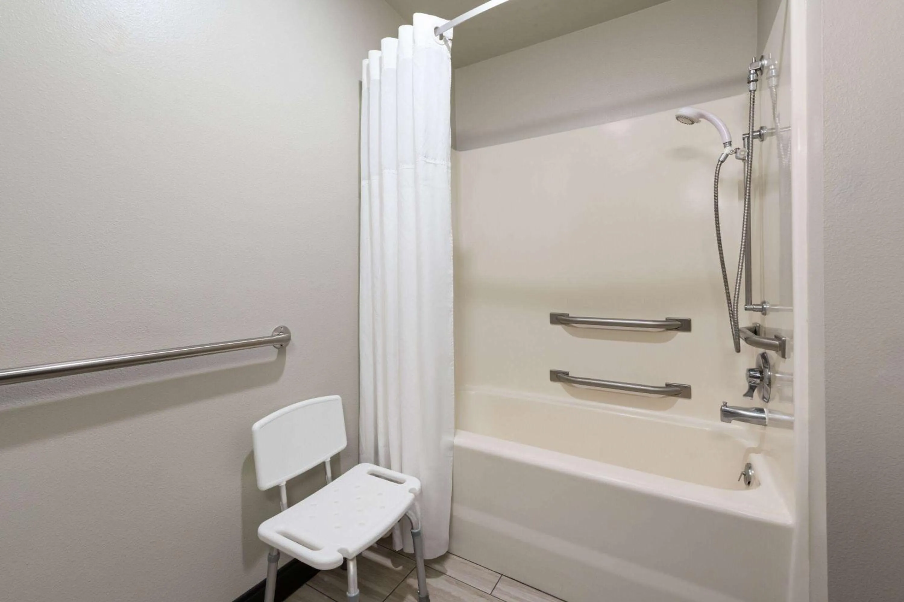 Bathroom in Super 8 by Wyndham Big Timber