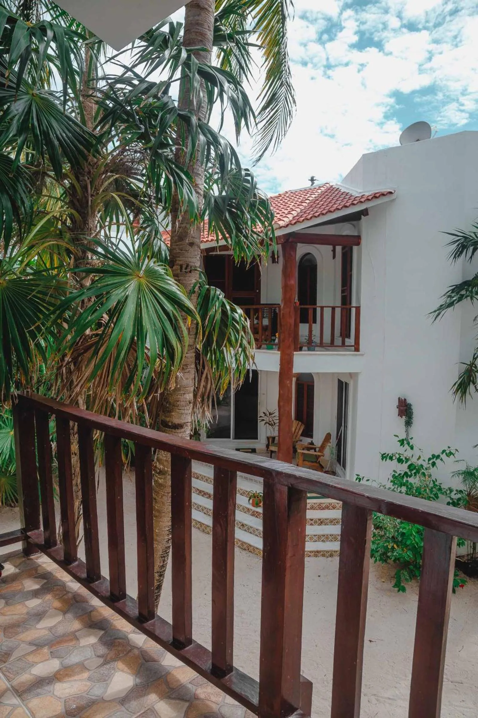 Property building in Casa Colibrí Tankah