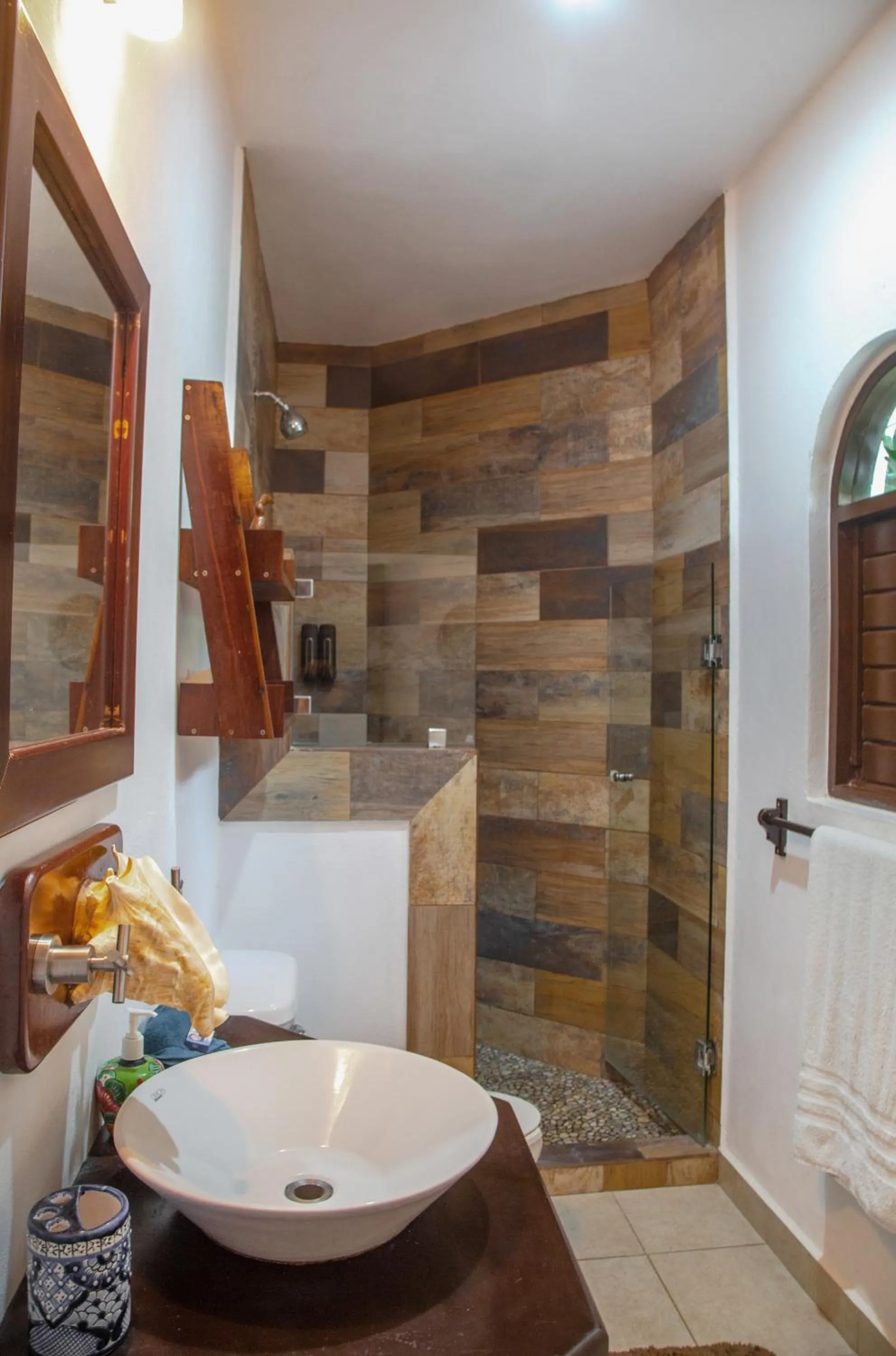 Bathroom in Casa Colibrí Tankah