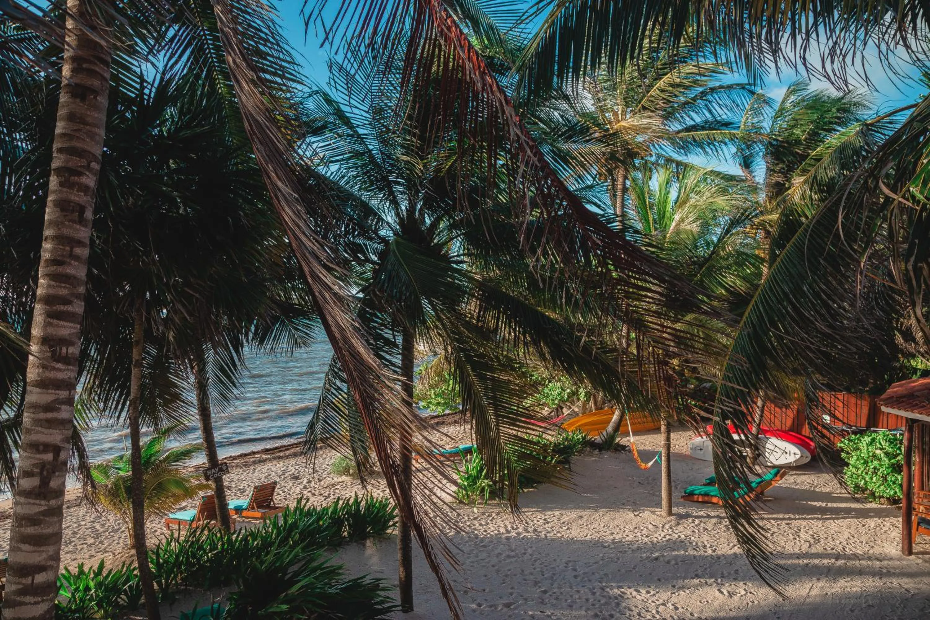 Beach in Casa Colibrí Tankah