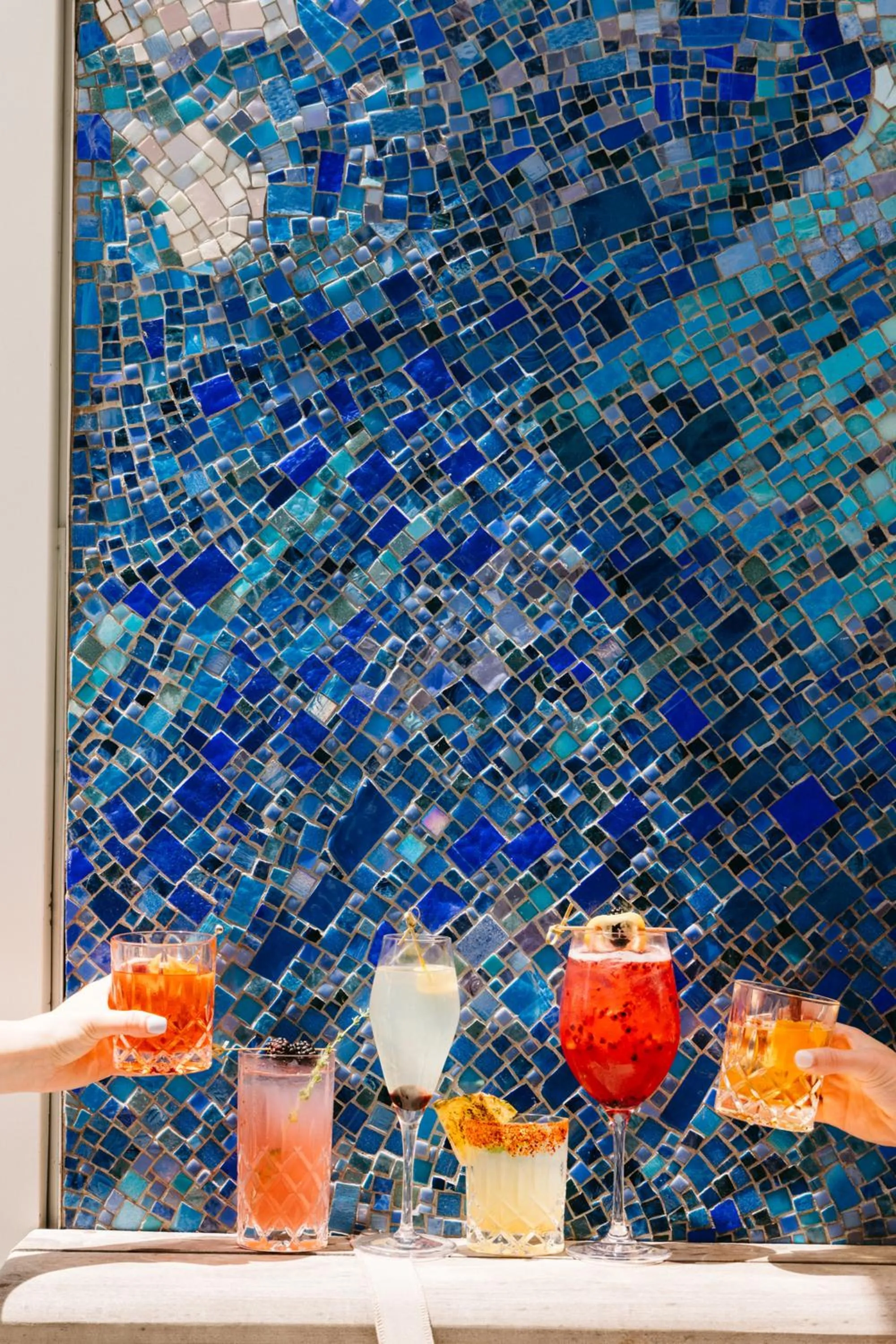 Food and drinks in HALL Arts Hotel Dallas, Curio Collection by Hilton