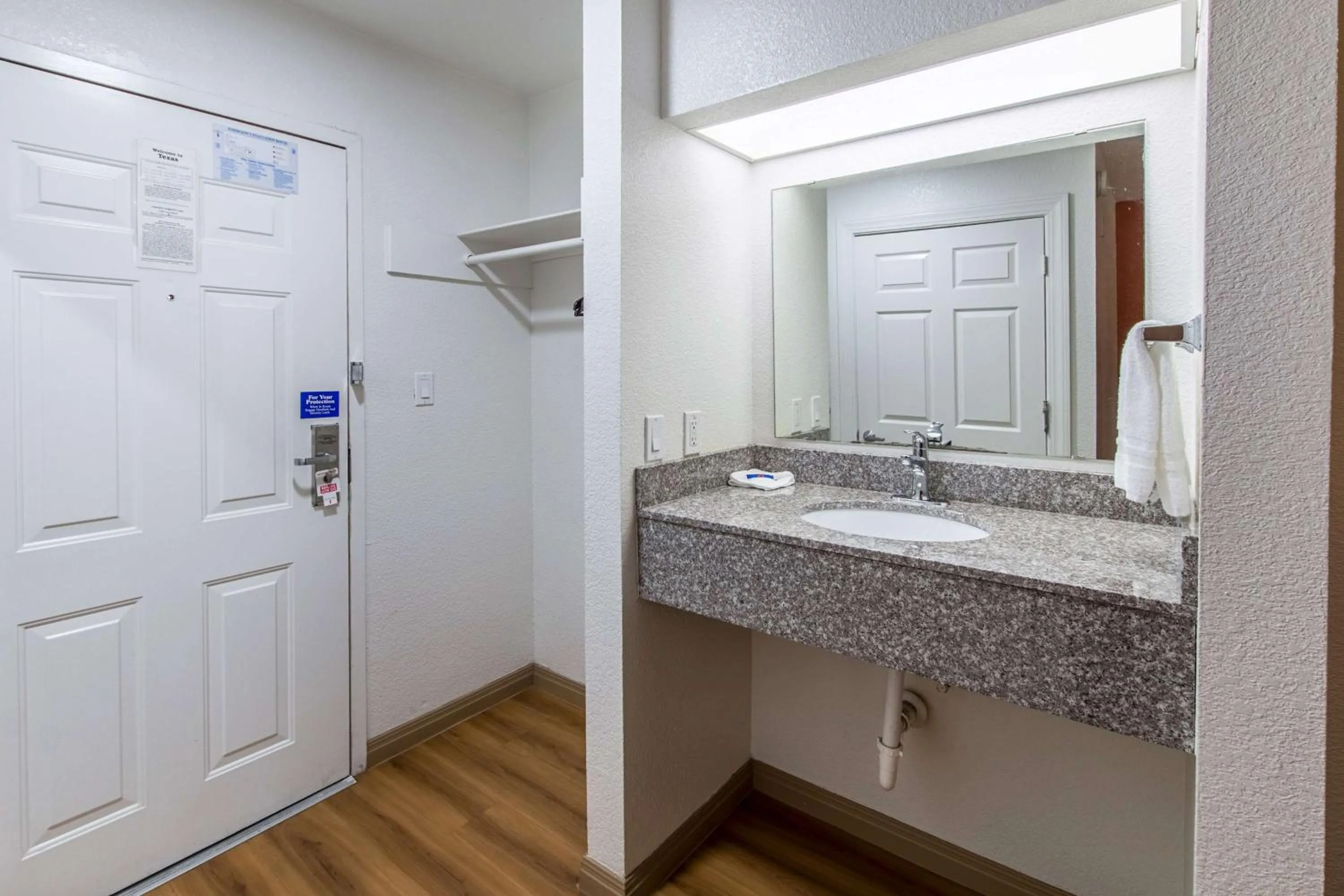 Bathroom in Motel 6-Hutchins, TX