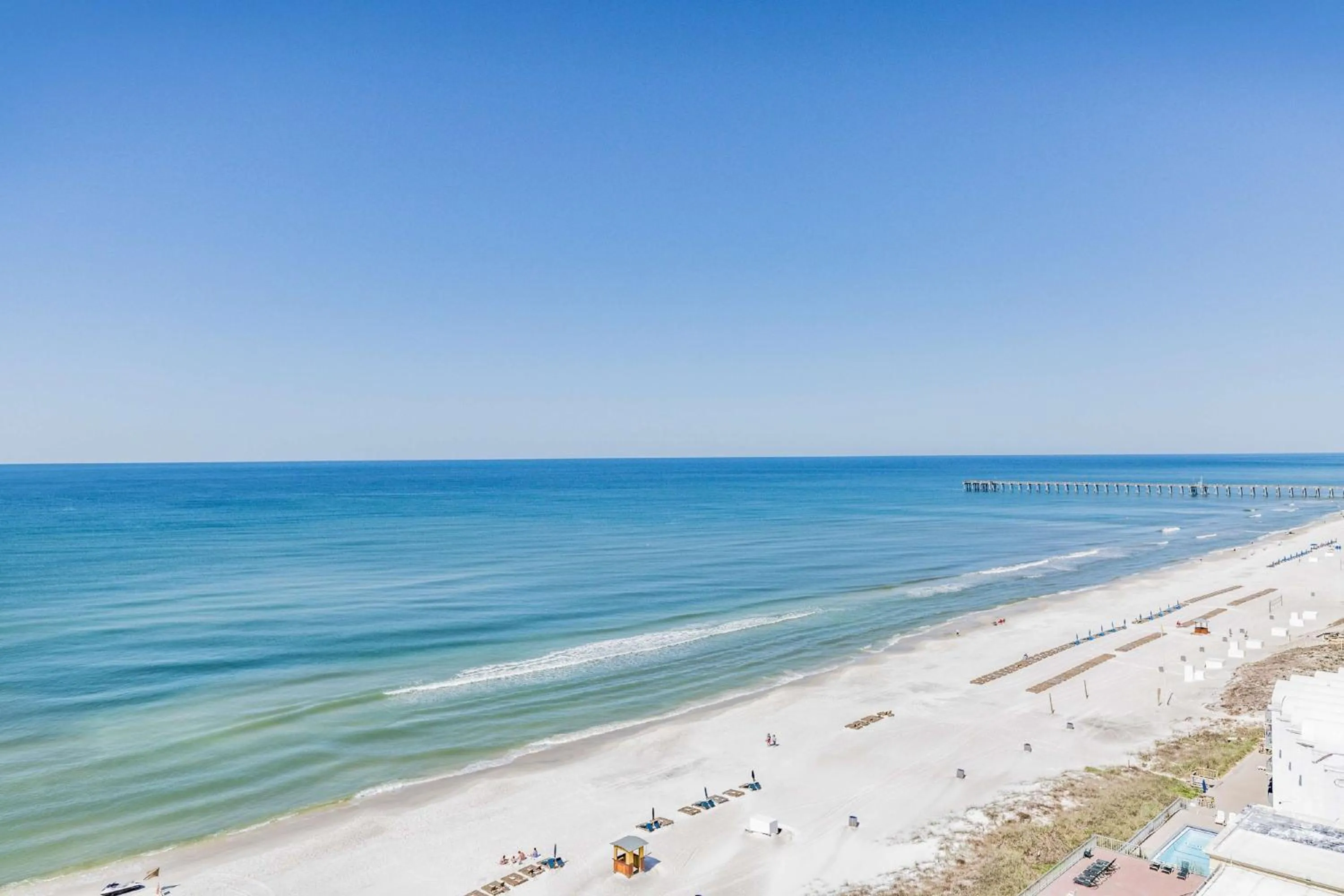Property building in Hampton Inn & Suites Panama City Beach-Beachfront