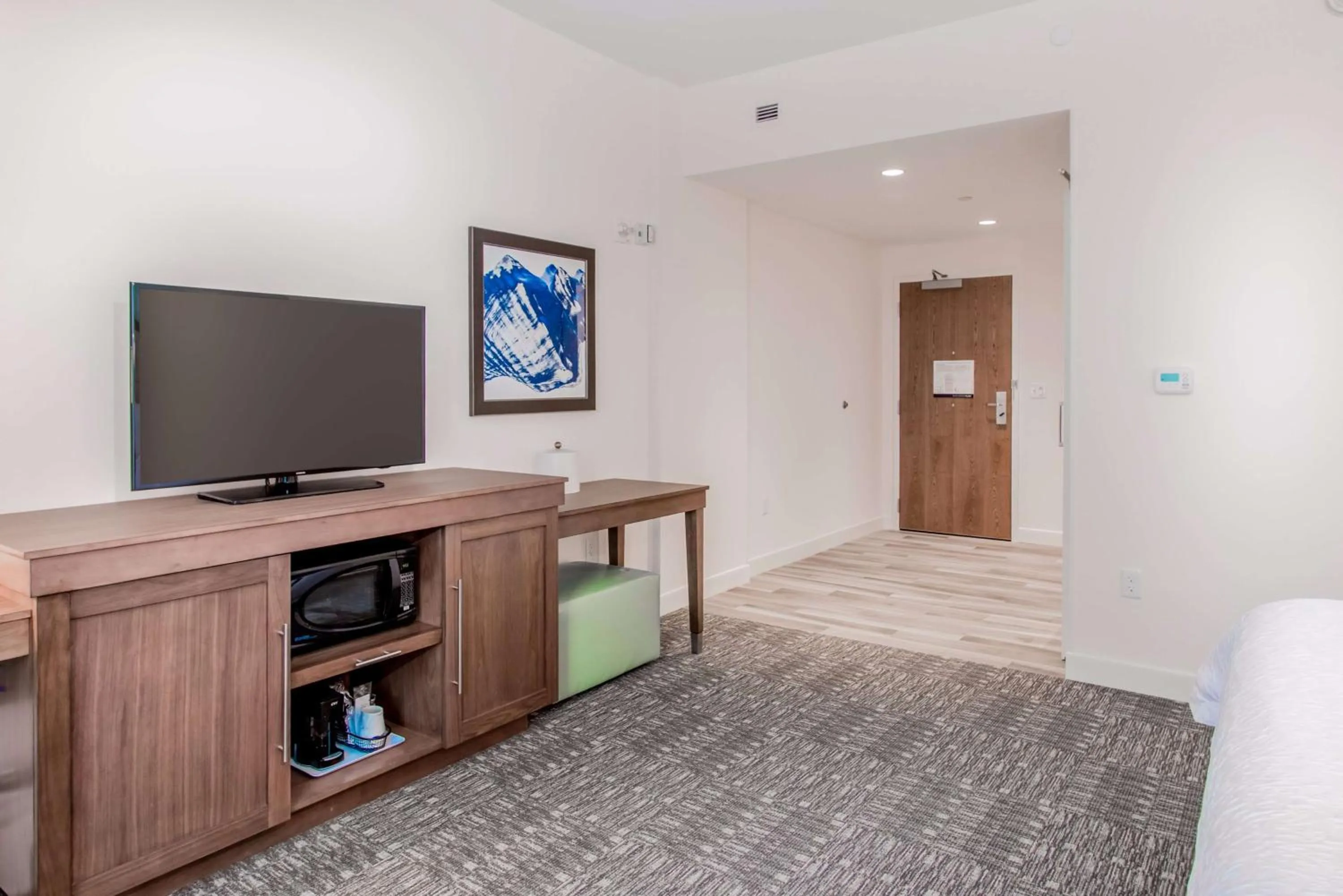 Bedroom in Hampton Inn & Suites Panama City Beach-Beachfront