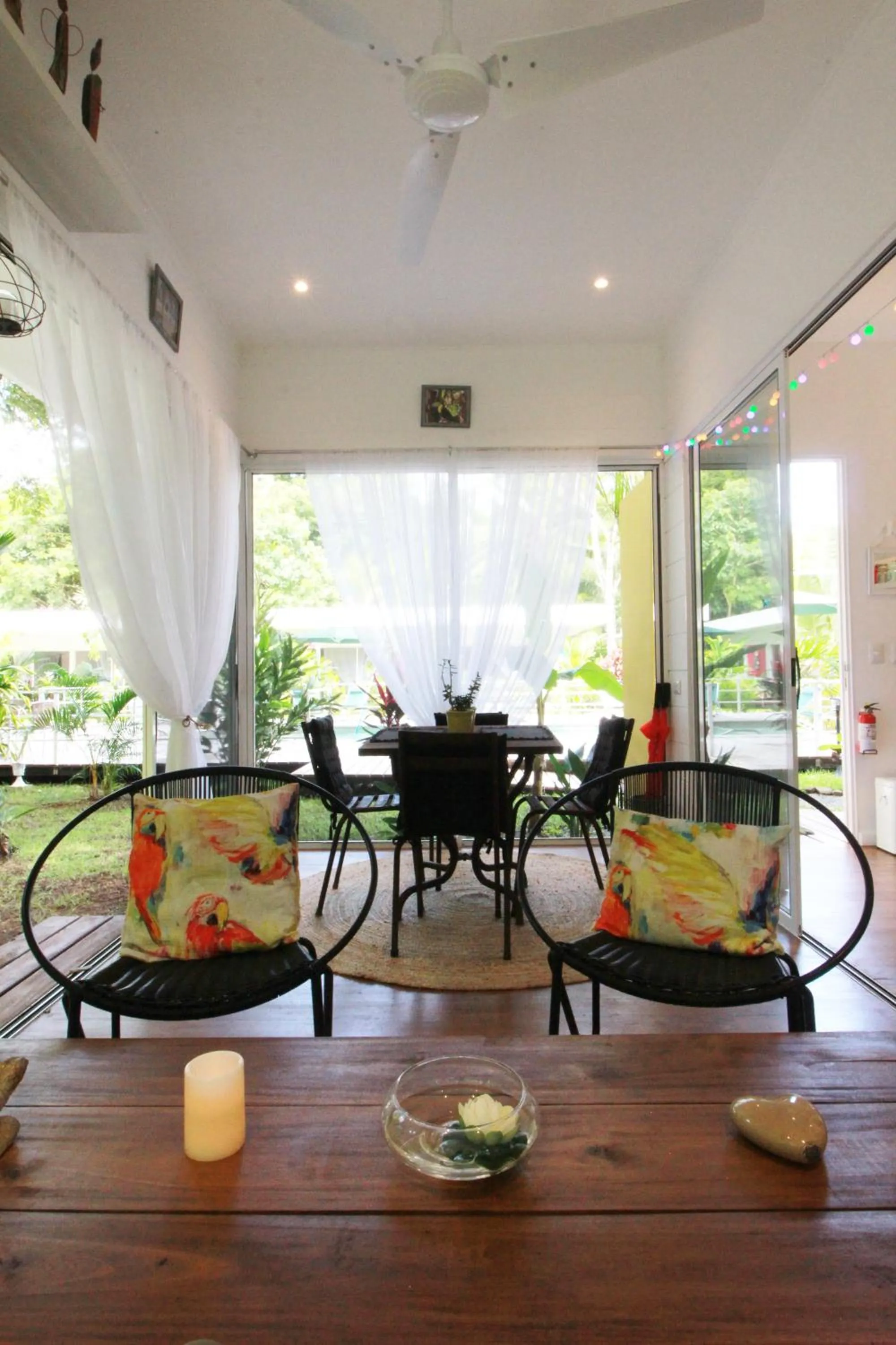 Living room in Ojochal Gardens