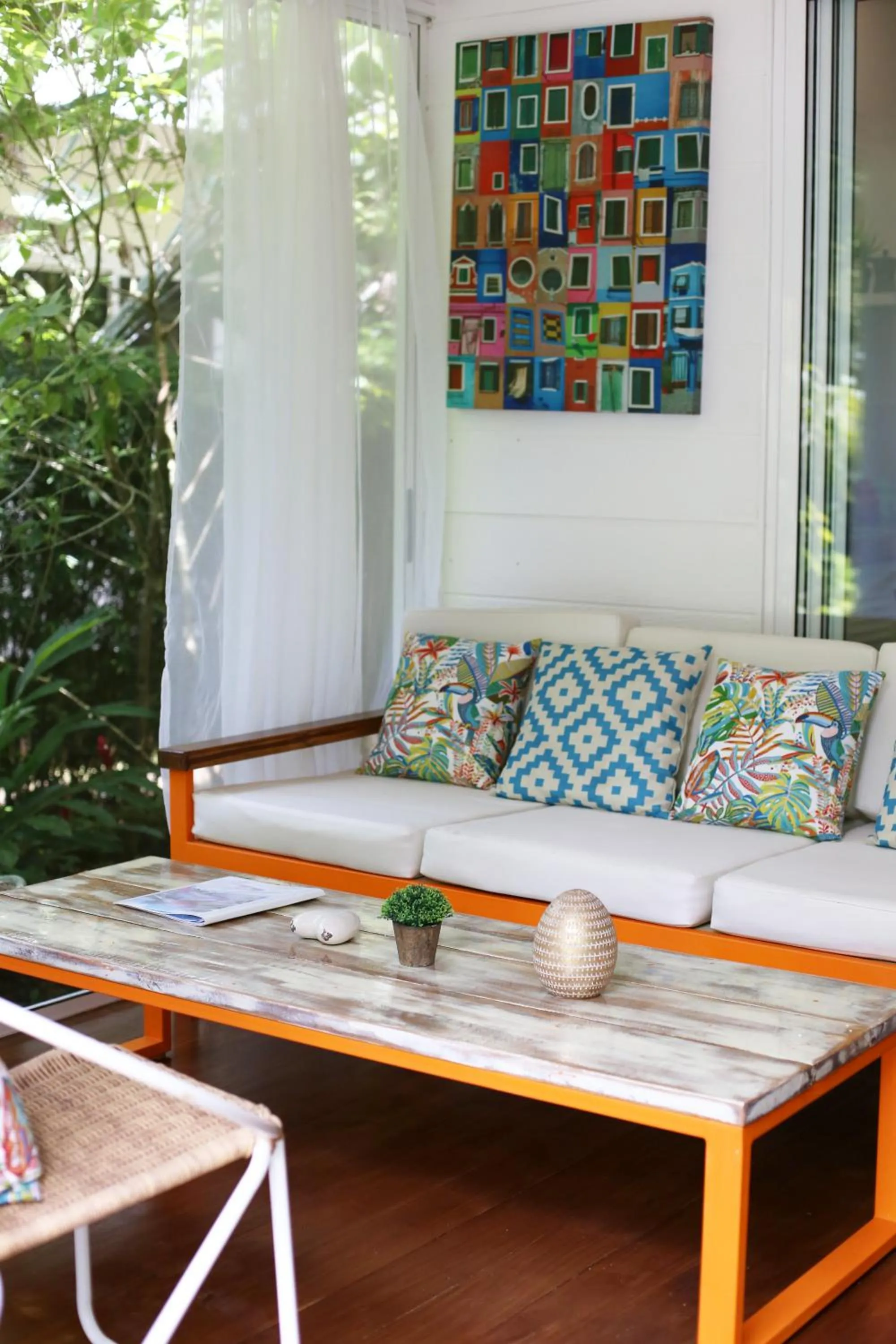 Living room in Ojochal Gardens