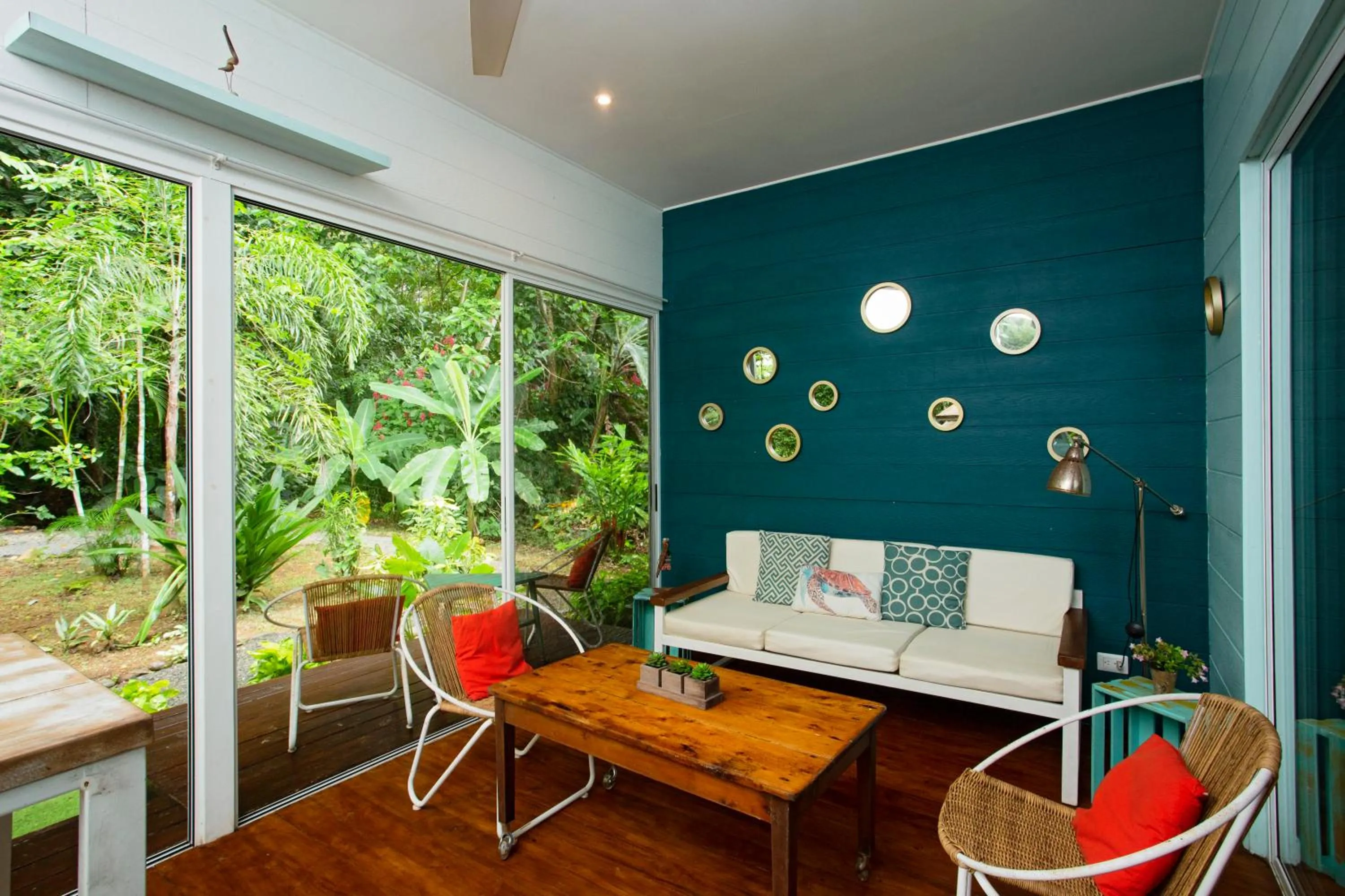 Living room in Ojochal Gardens