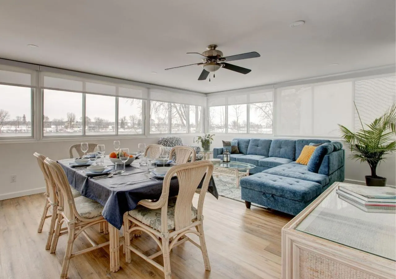 Living room in Auberge Handfield et Spa