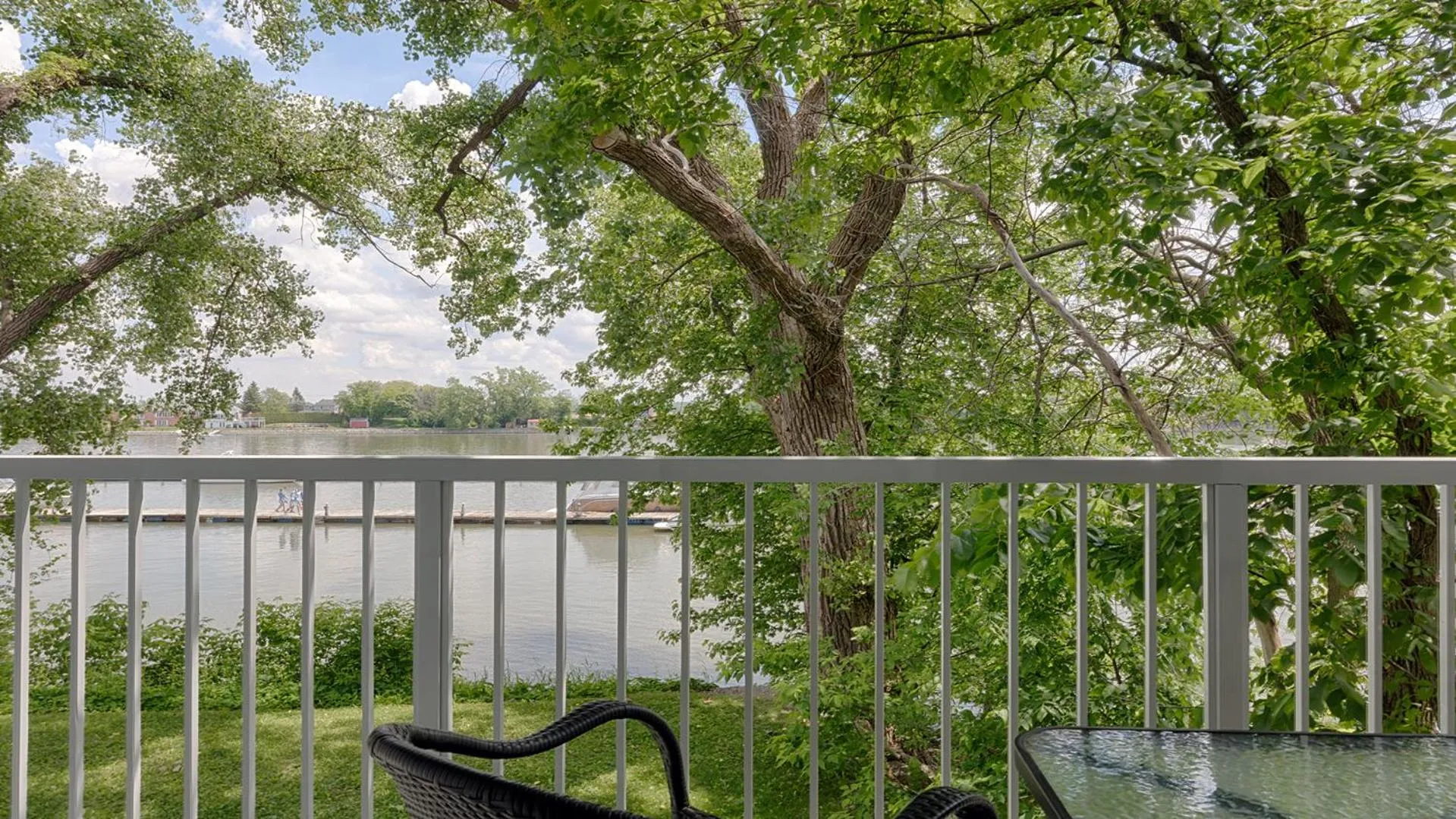 View (from property/room) in Auberge Handfield et Spa