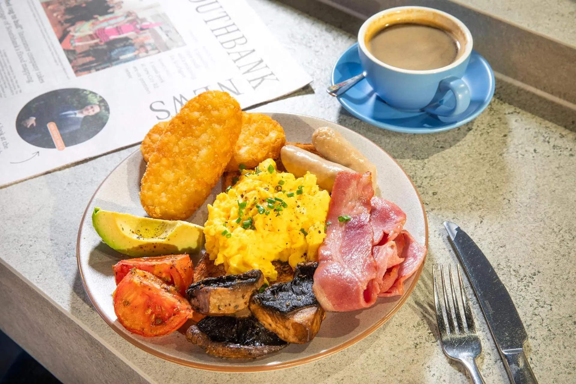 Breakfast in Ink Hotel Melbourne Southbank