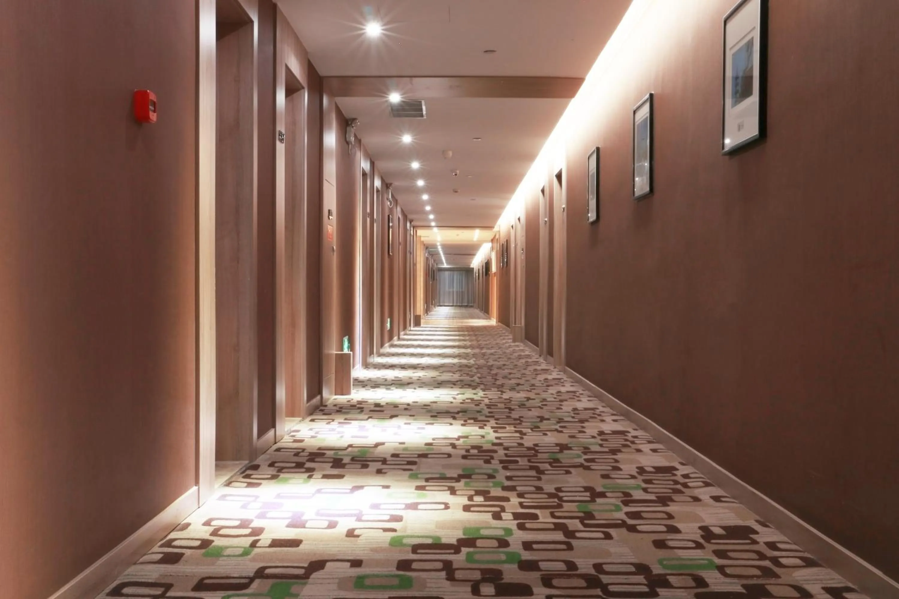 Decorative detail in Atour Hotel Xi'an (Wenjing Road, North 2nd Ring Road