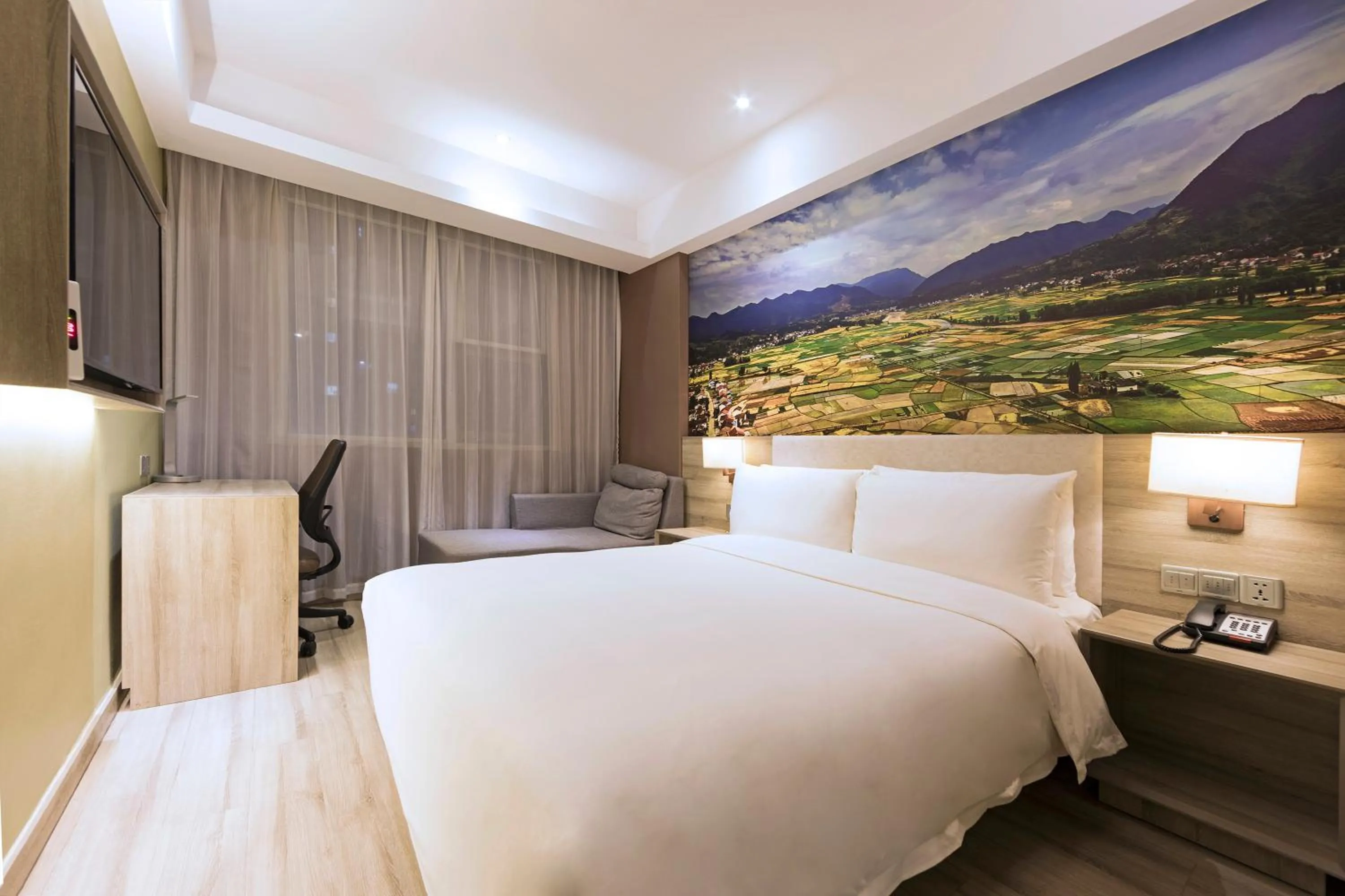 Bed in Atour Hotel Xi'an (Wenjing Road, North 2nd Ring Road