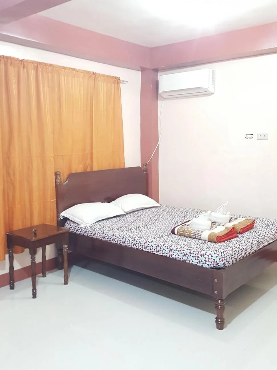 Bed in D'MESA Seacretlodge and Restaurant