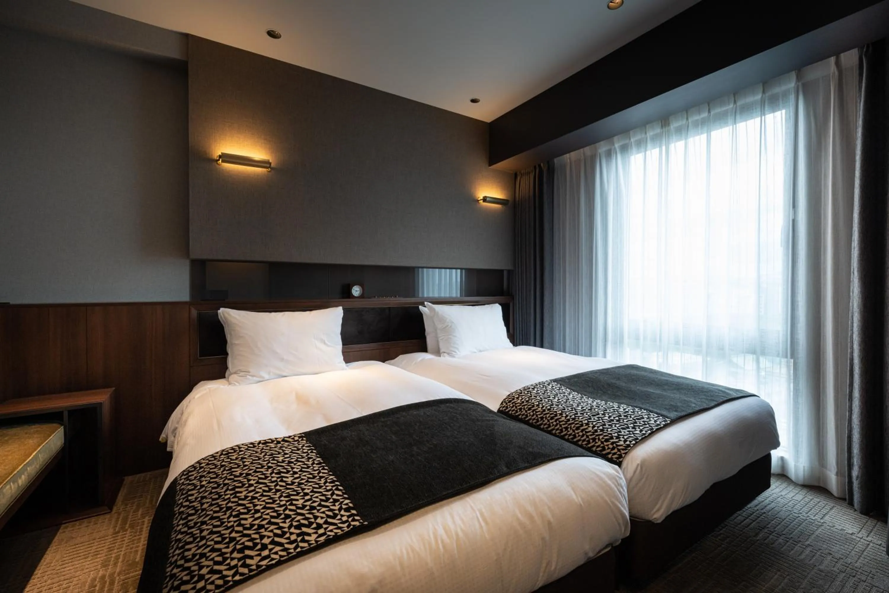 Bed in Hotel Trad Hakata