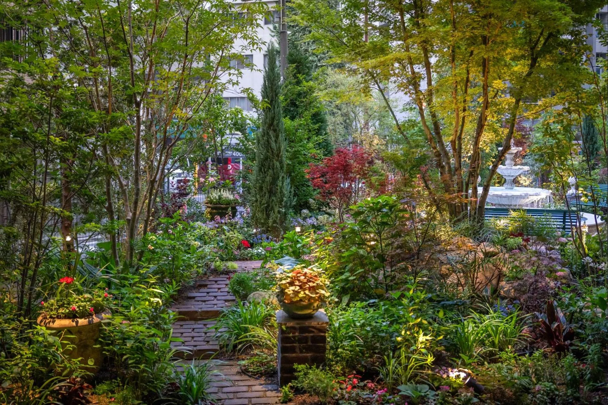 Garden in Hotel Trad Hakata