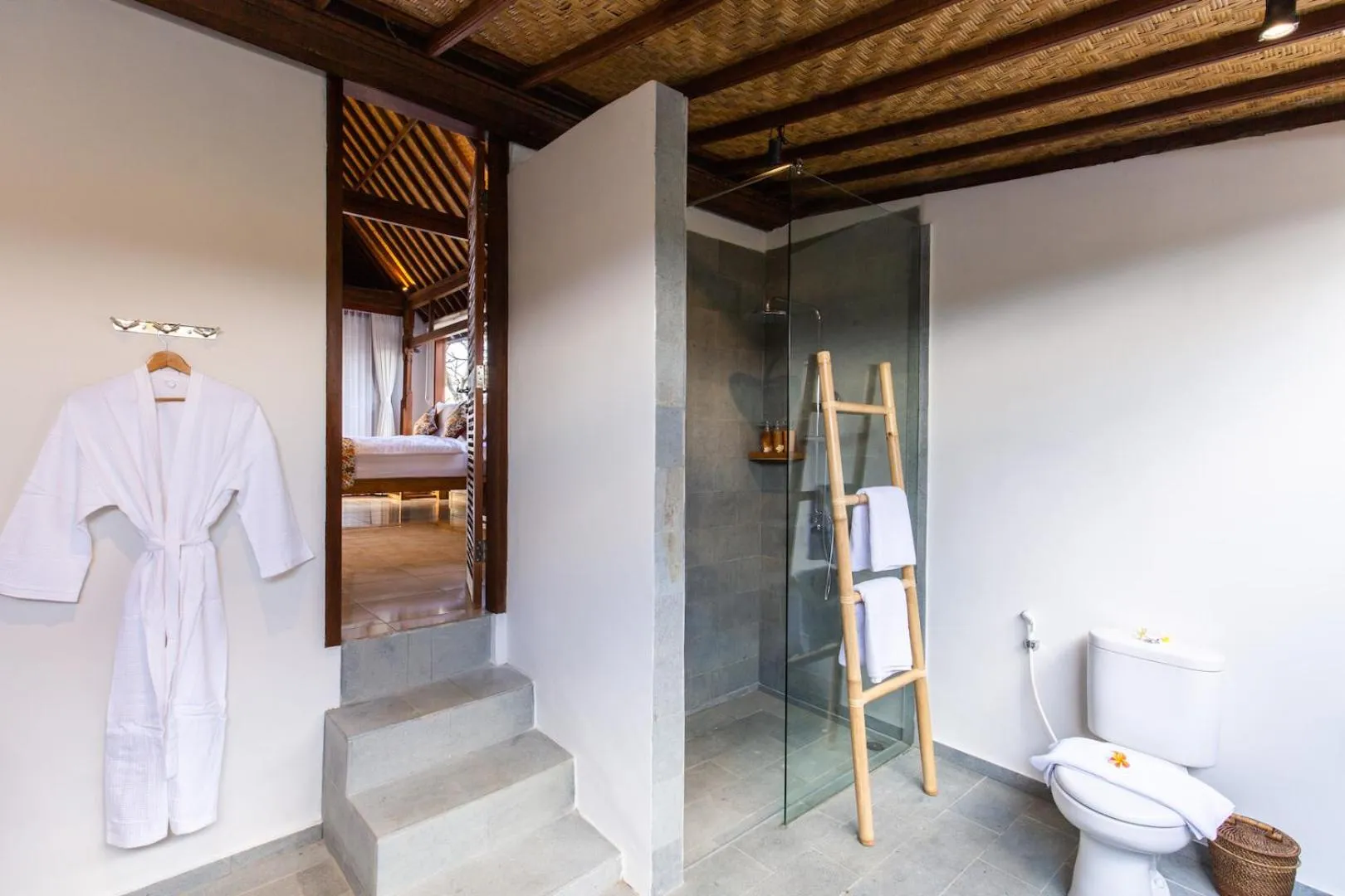 Bathroom in Nalika Beach Resort - Adults Only