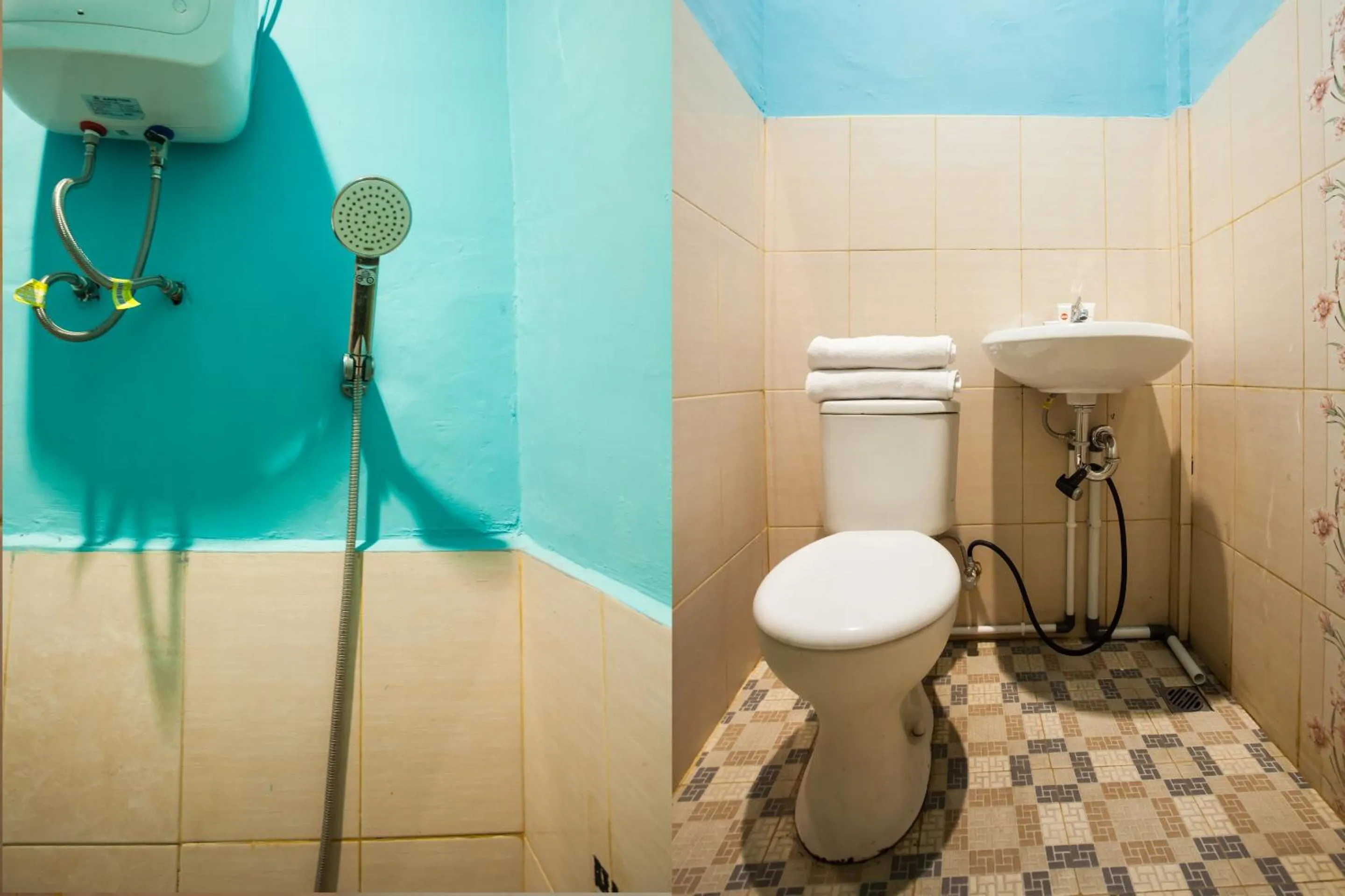 Bathroom in Hotel O Bunga Raya Residence