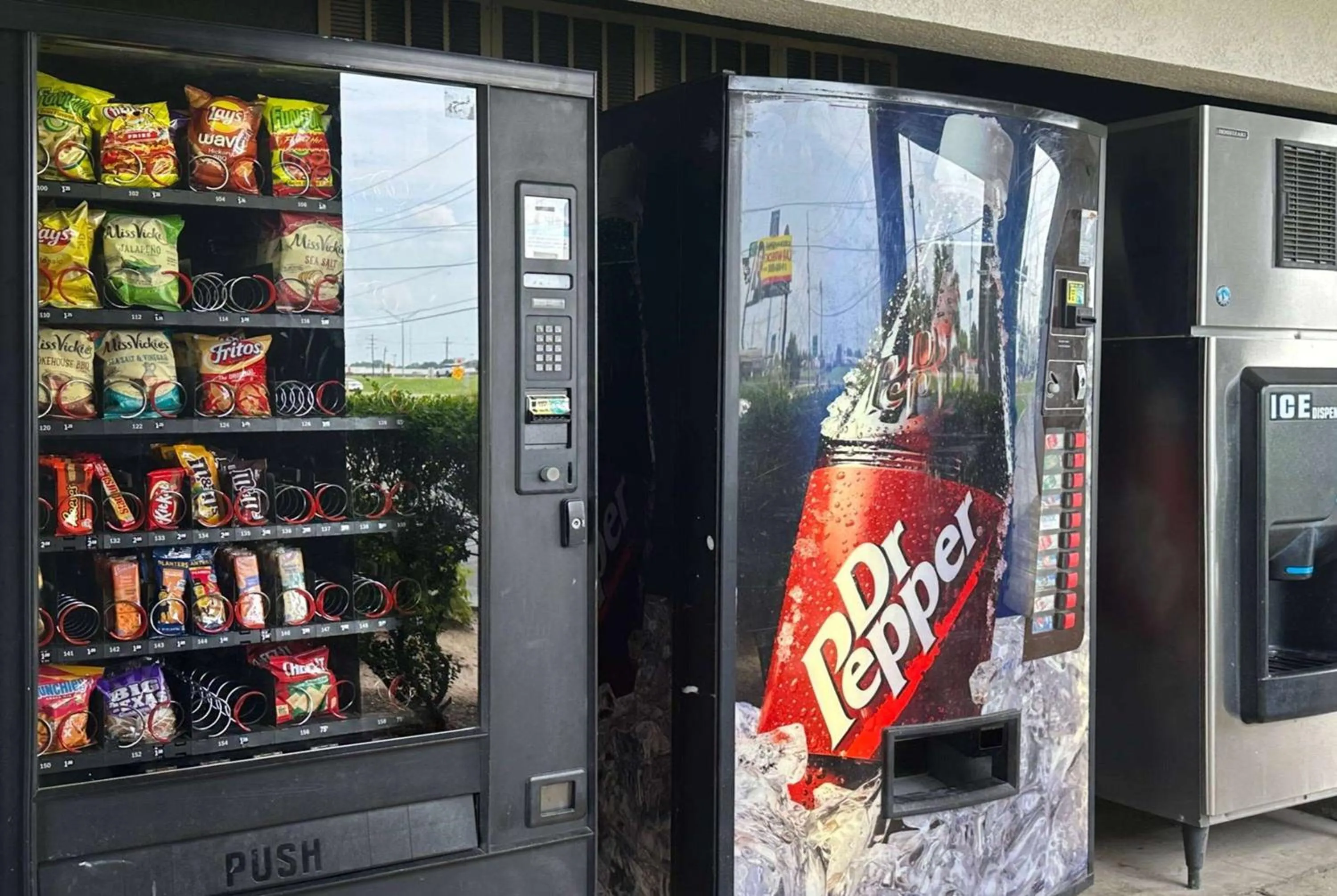 vending machine in Super 8 by Wyndham Monroe