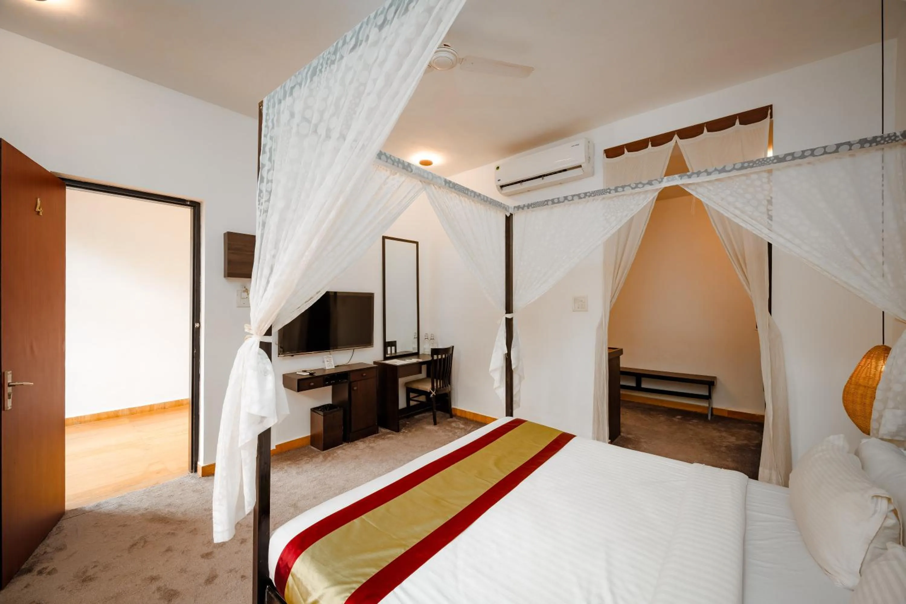 Photo of the whole room, Bed in Verandah - A Beautiful Story, Near Anjuna Beach