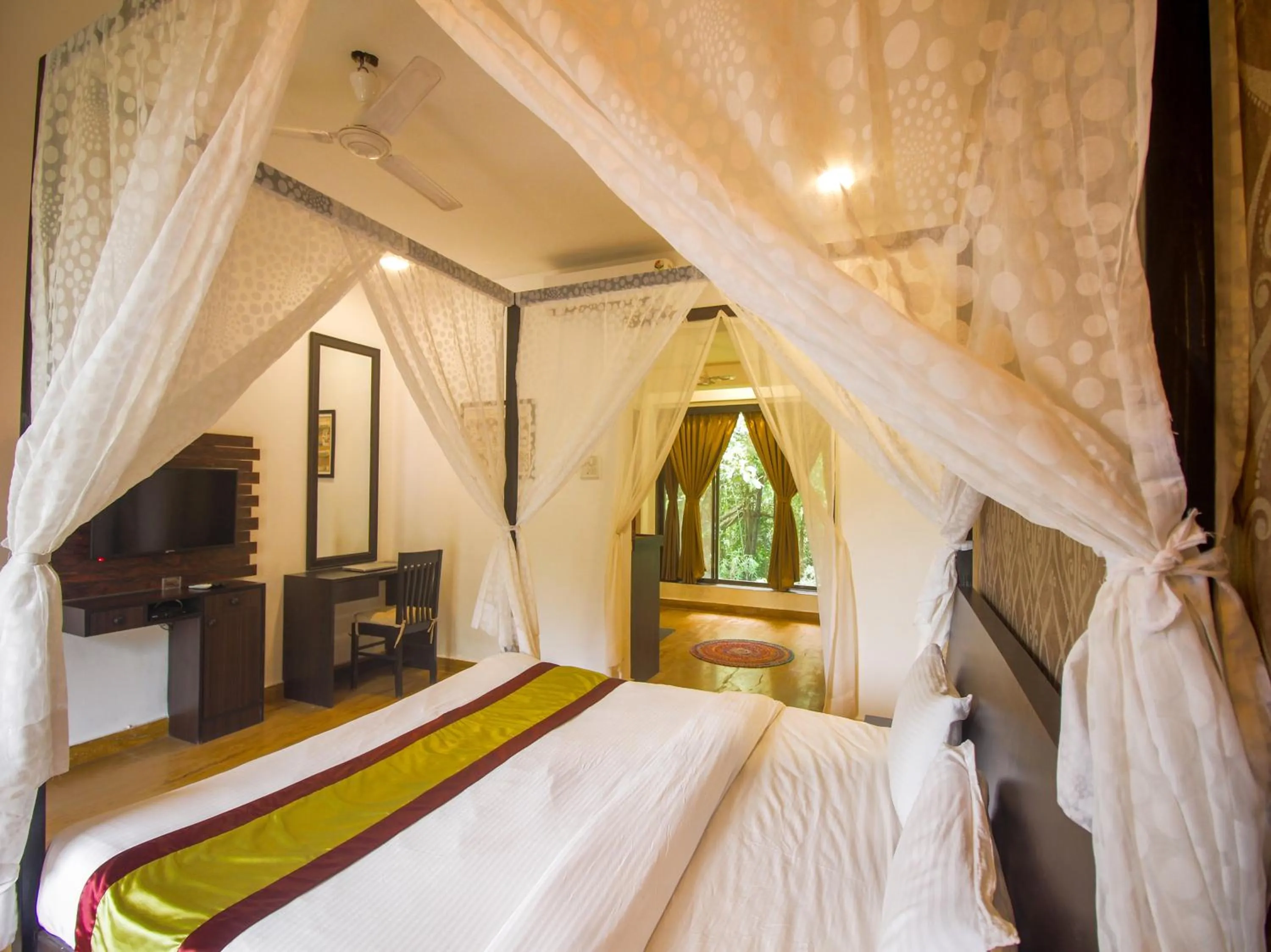TV and multimedia, Bed in Verandah - A Beautiful Story, Near Anjuna Beach