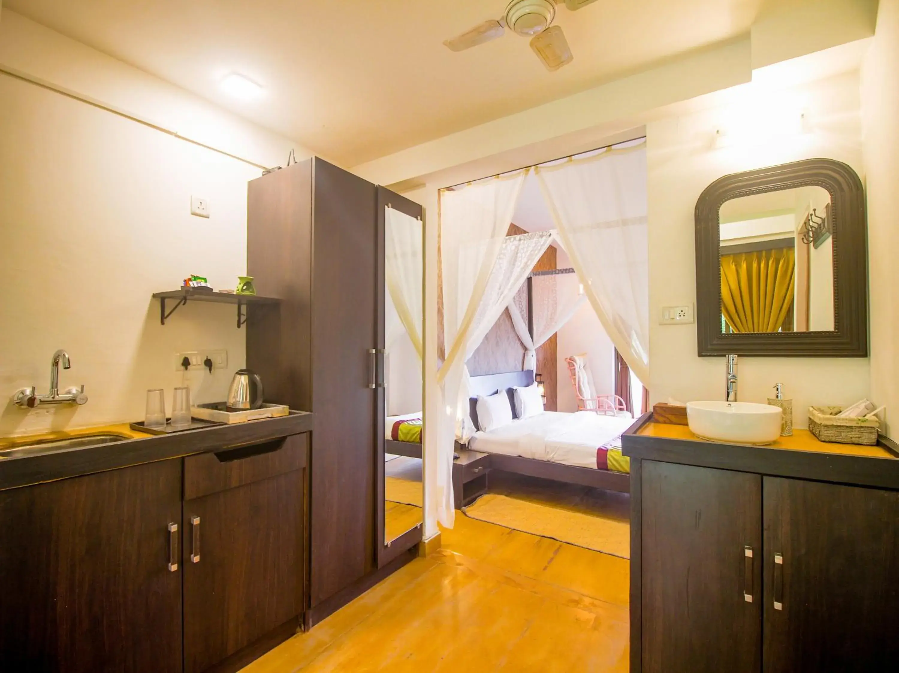 Deluxe Room - single occupancy in Verandah - A Beautiful Story, Near Anjuna Beach Deluxe Room - single occupancy in Verandah - A Beautiful Story, Near Anjuna Beach