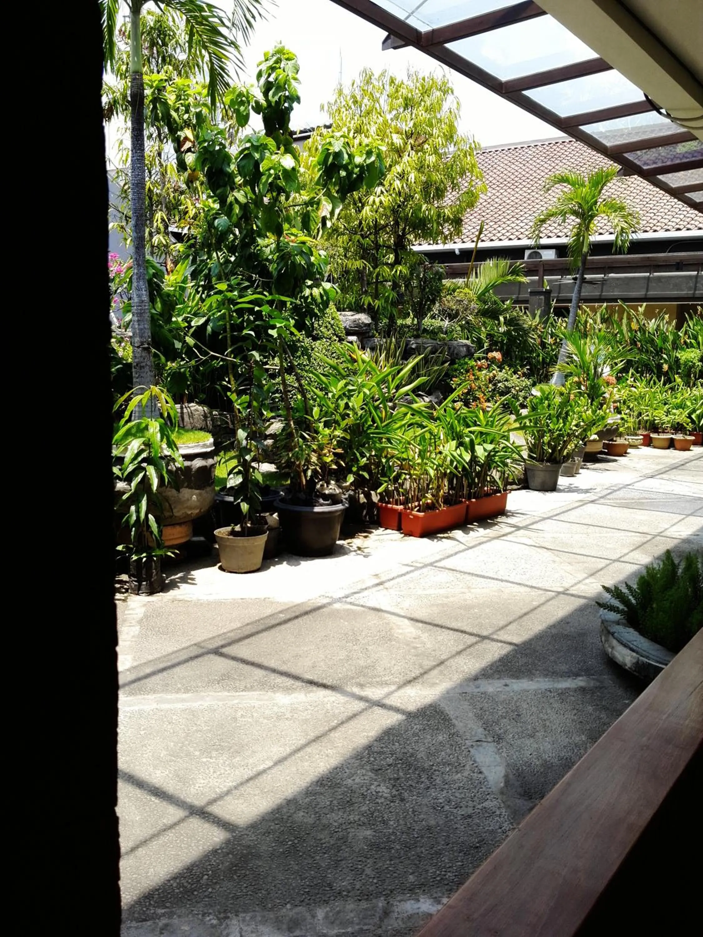 Garden view in HOTEL ASRI CIREBON