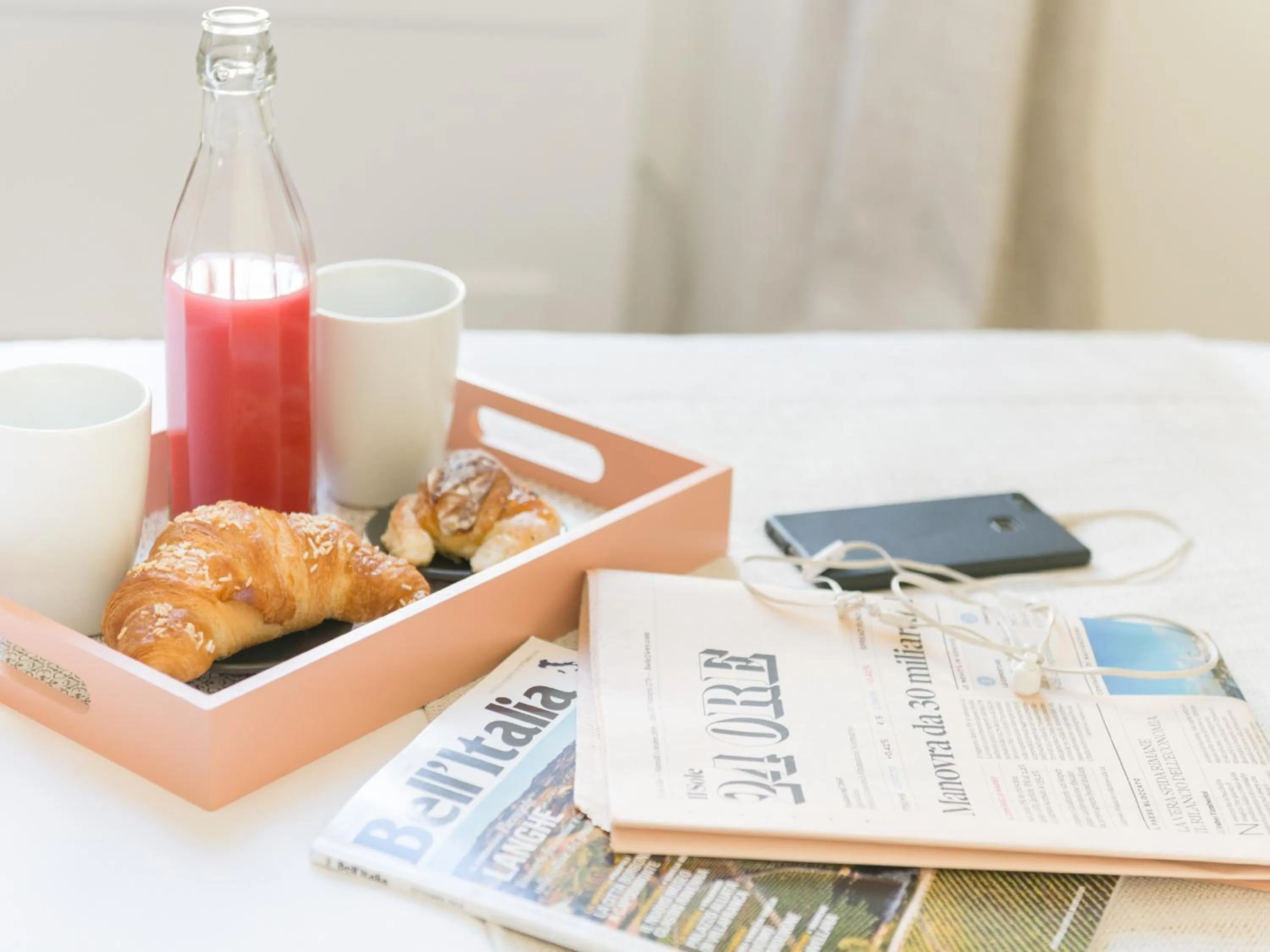 Italian breakfast in The Right Place - Guest House