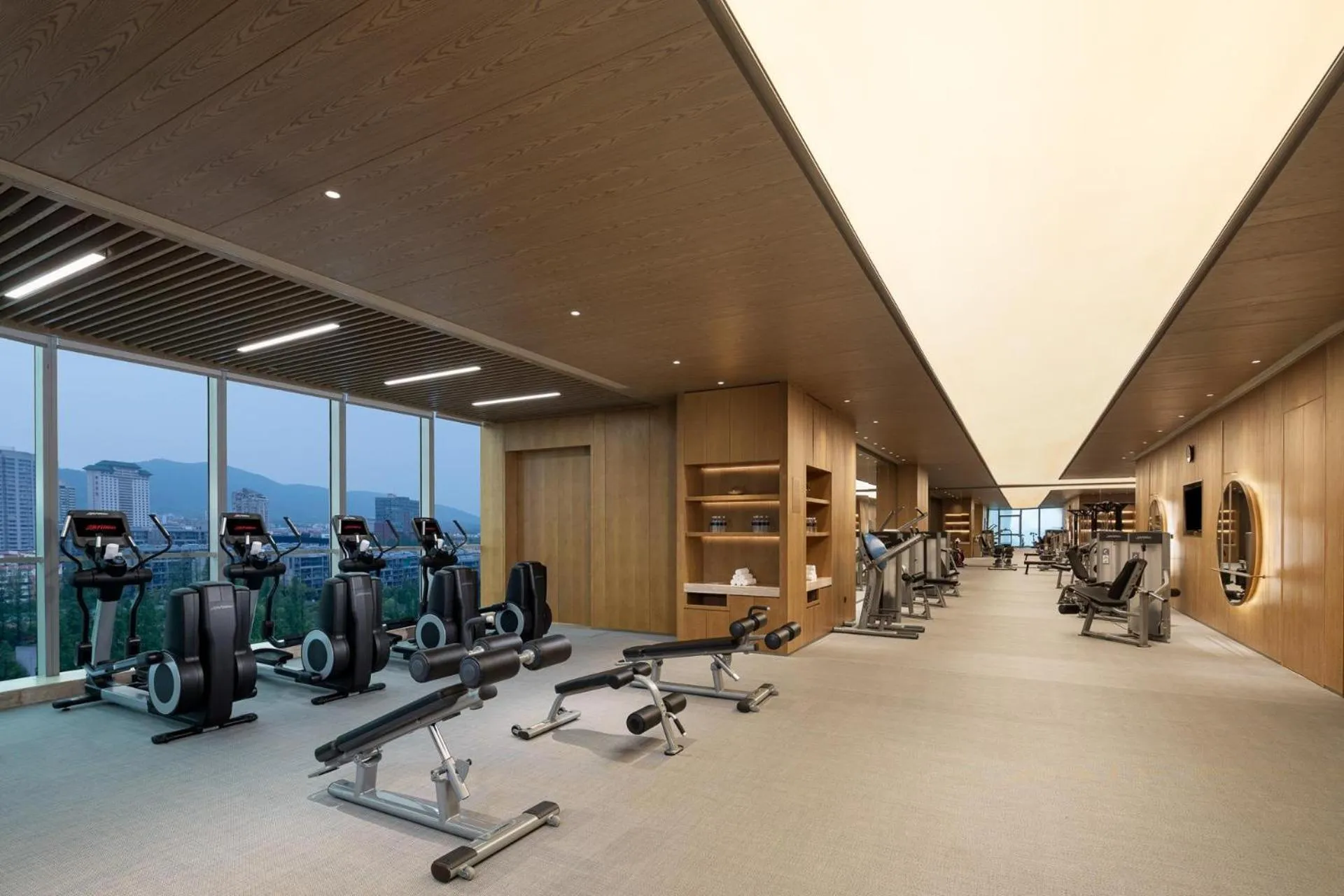 Fitness centre/facilities in Kempinski Hotel Nanjing