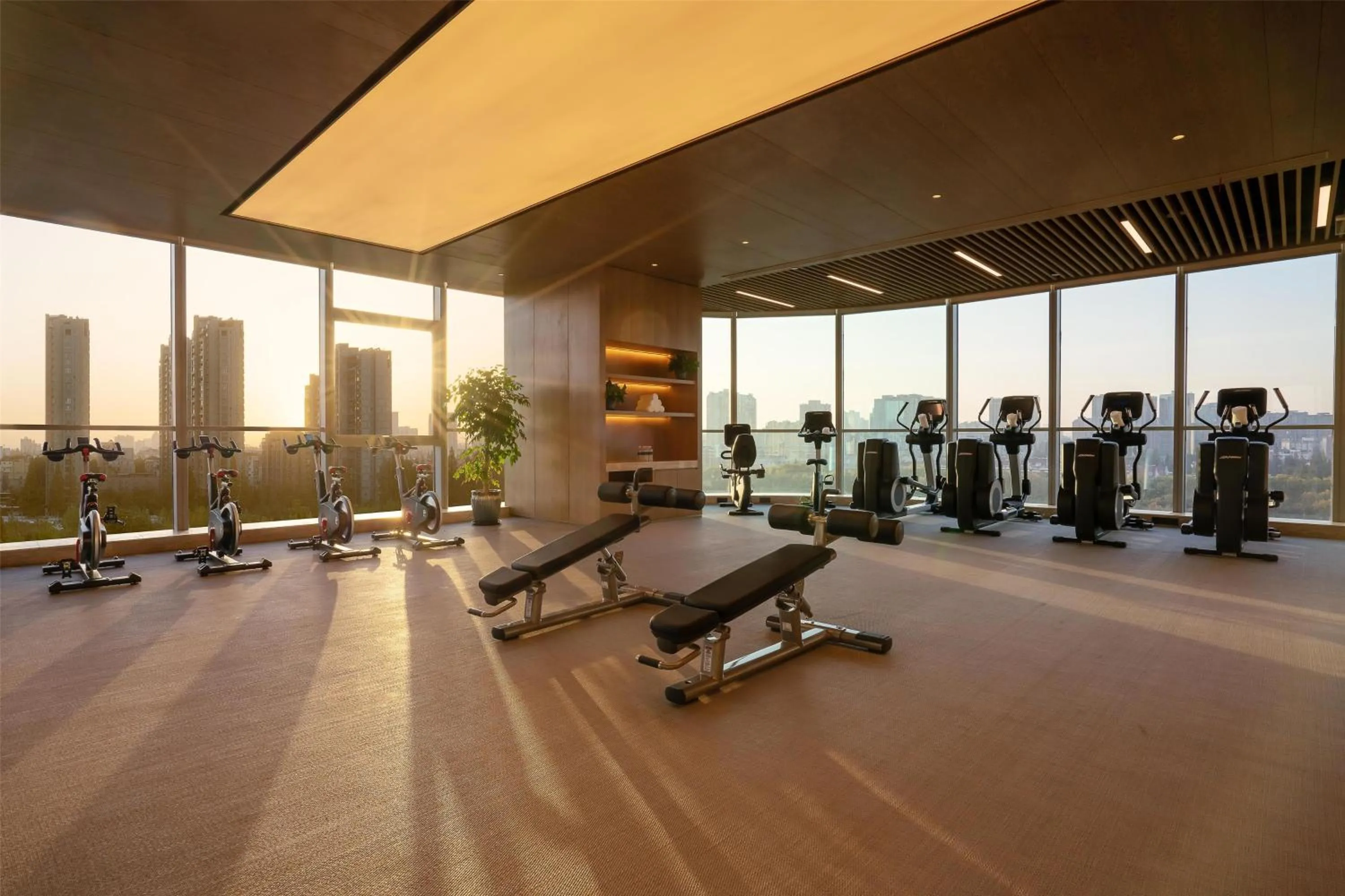 Fitness centre/facilities in Kempinski Hotel Nanjing