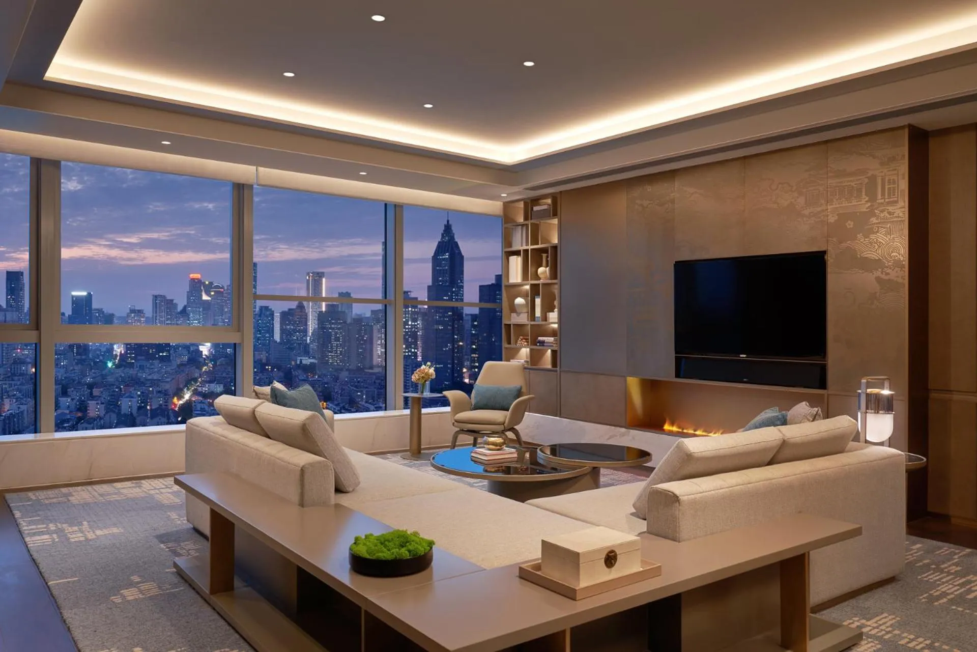 Living room in Kempinski Hotel Nanjing