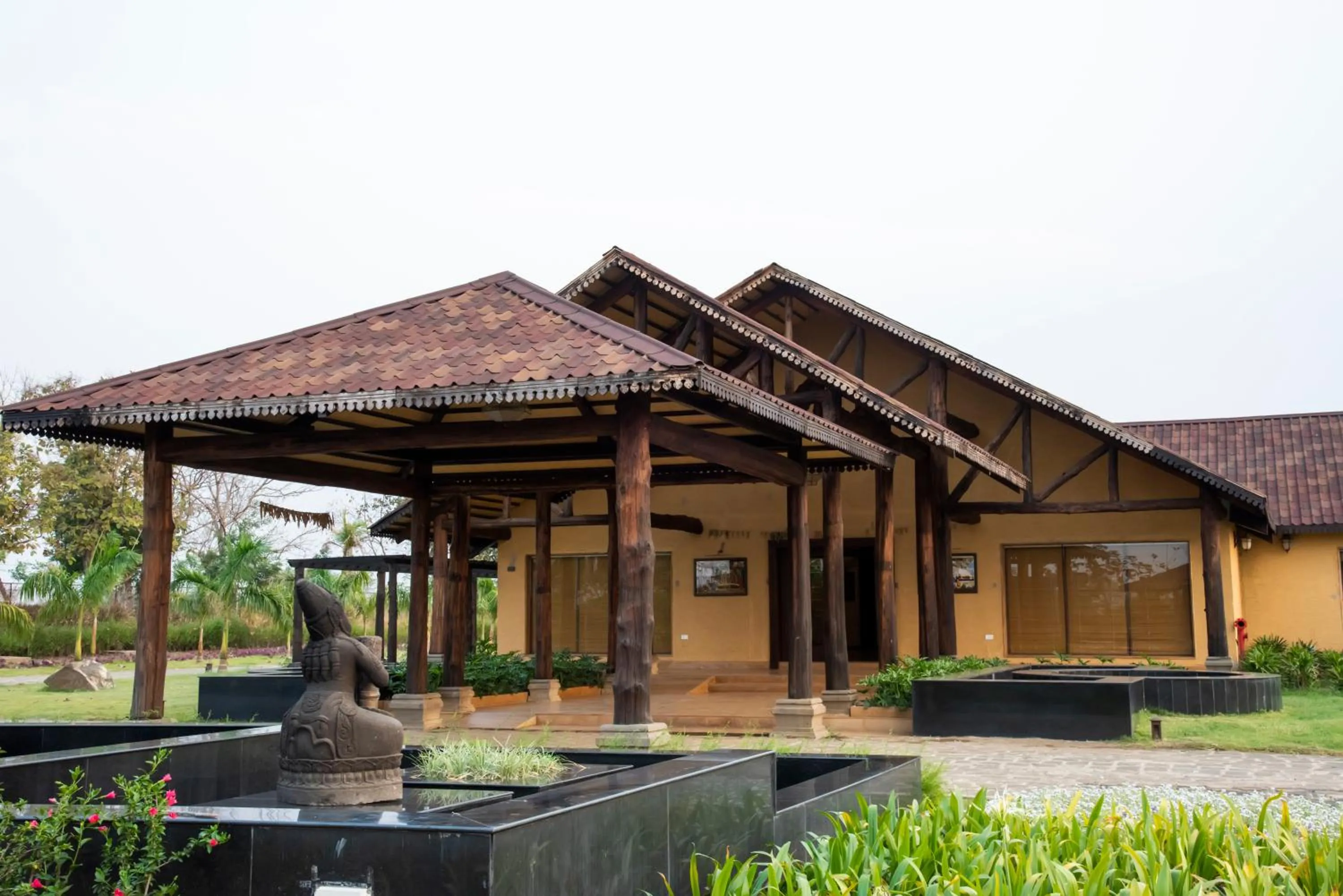 Property building in WelcomHeritage Tadoba Vanya Villas Resort & Spa