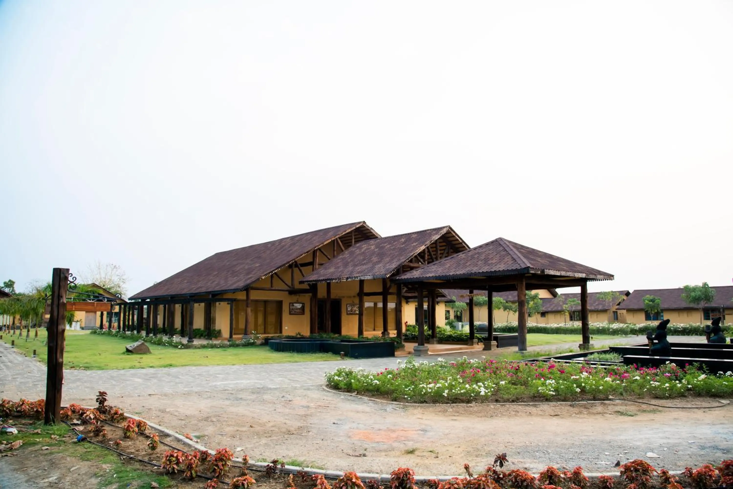 Property building in WelcomHeritage Tadoba Vanya Villas Resort & Spa