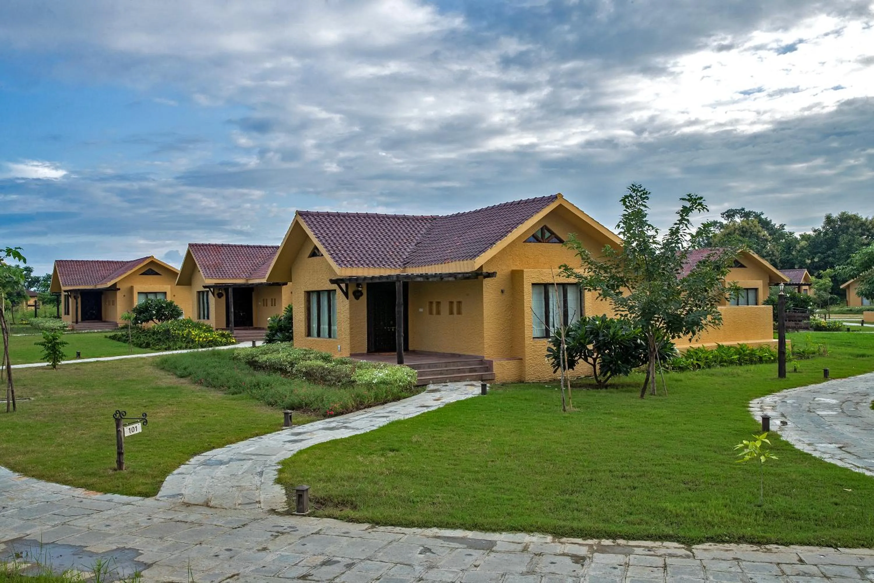 Property building in WelcomHeritage Tadoba Vanya Villas Resort & Spa
