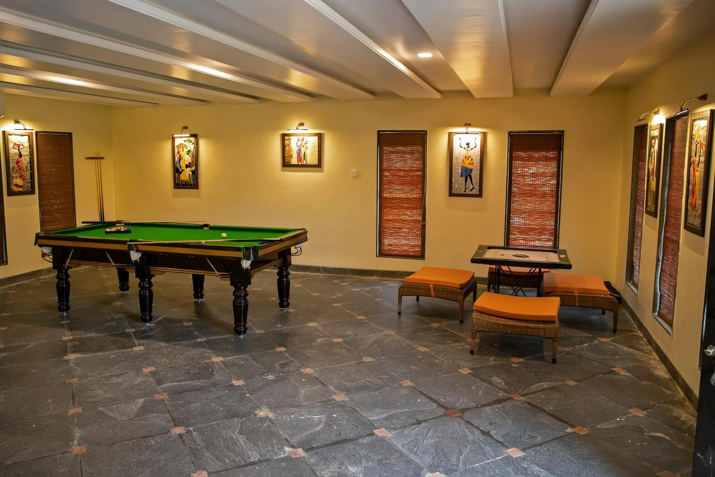 Game Room in WelcomHeritage Tadoba Vanya Villas Resort & Spa