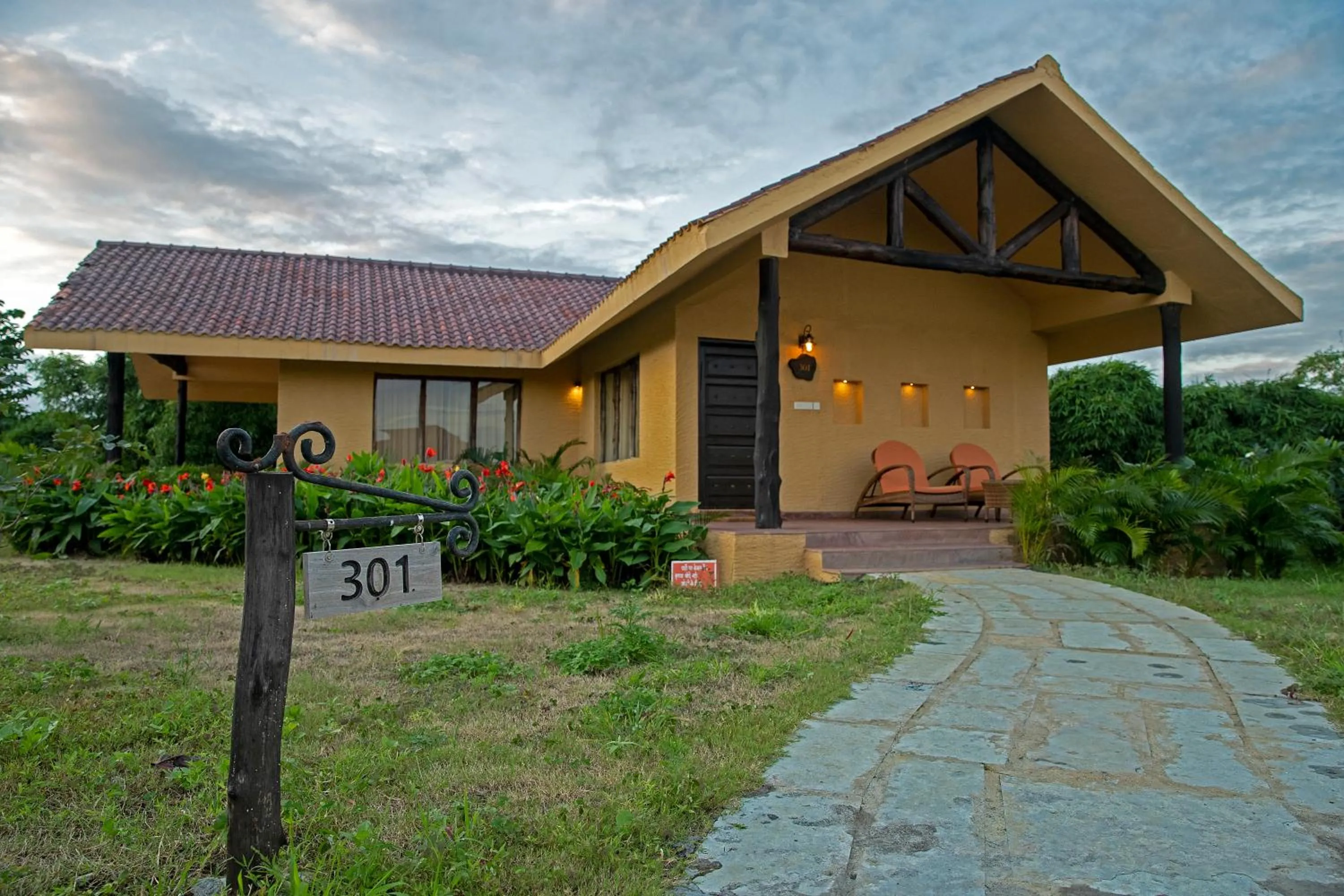 Property building in WelcomHeritage Tadoba Vanya Villas Resort & Spa