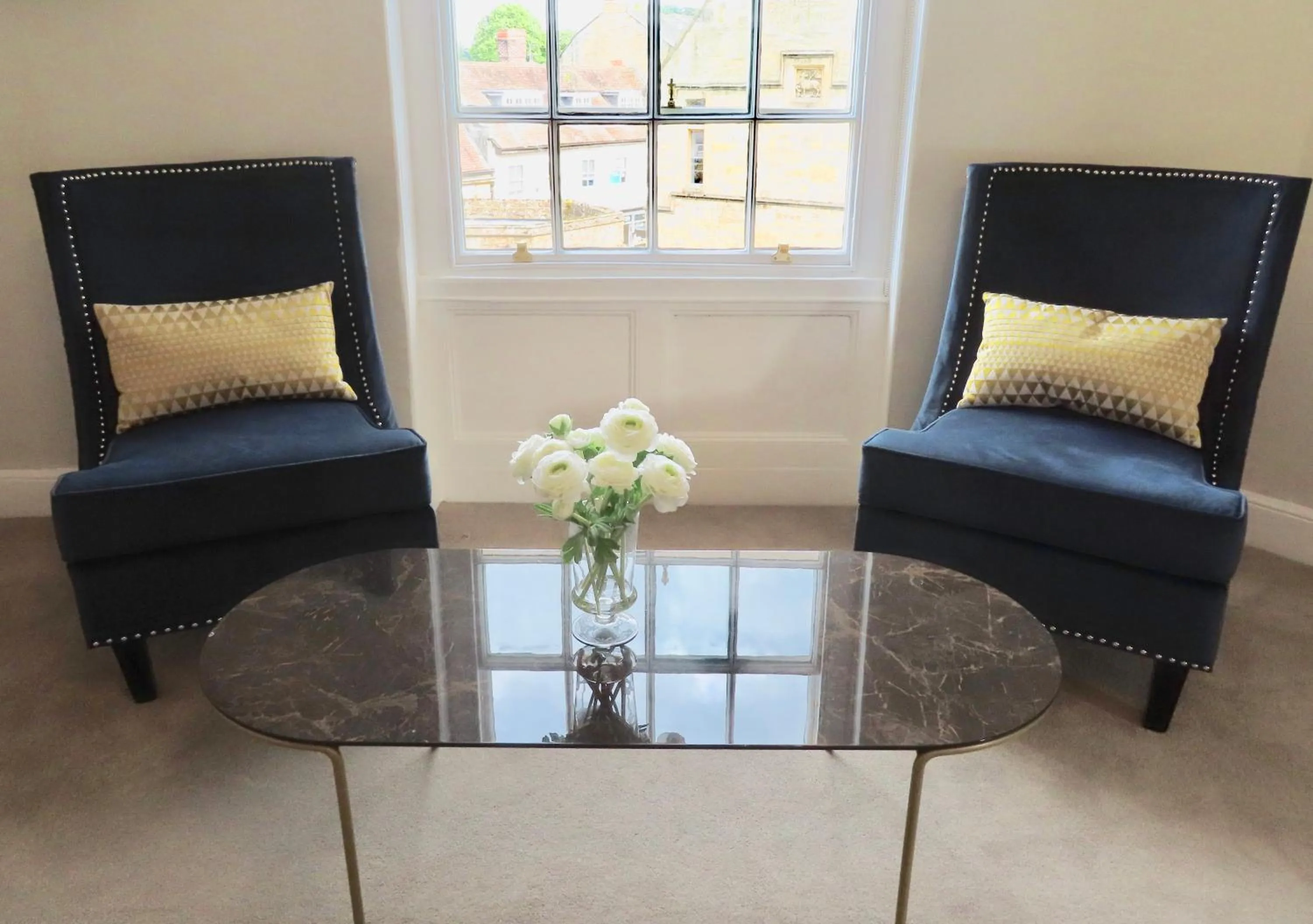 Seating area in The Cross Keys Sherborne