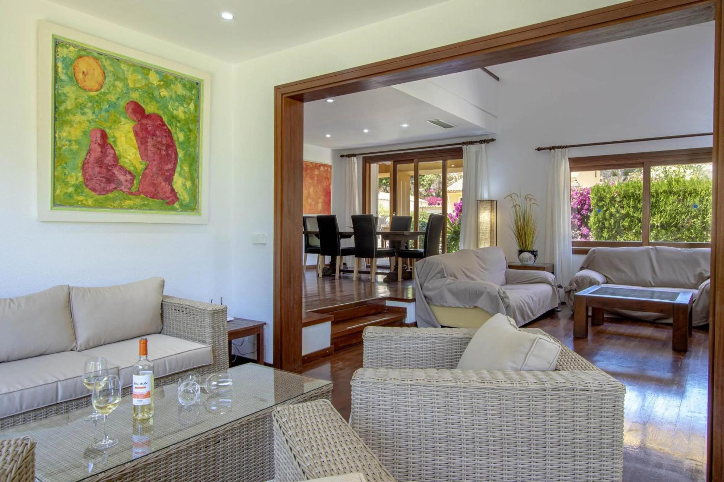 Communal lounge/ TV room in Villa Formosa